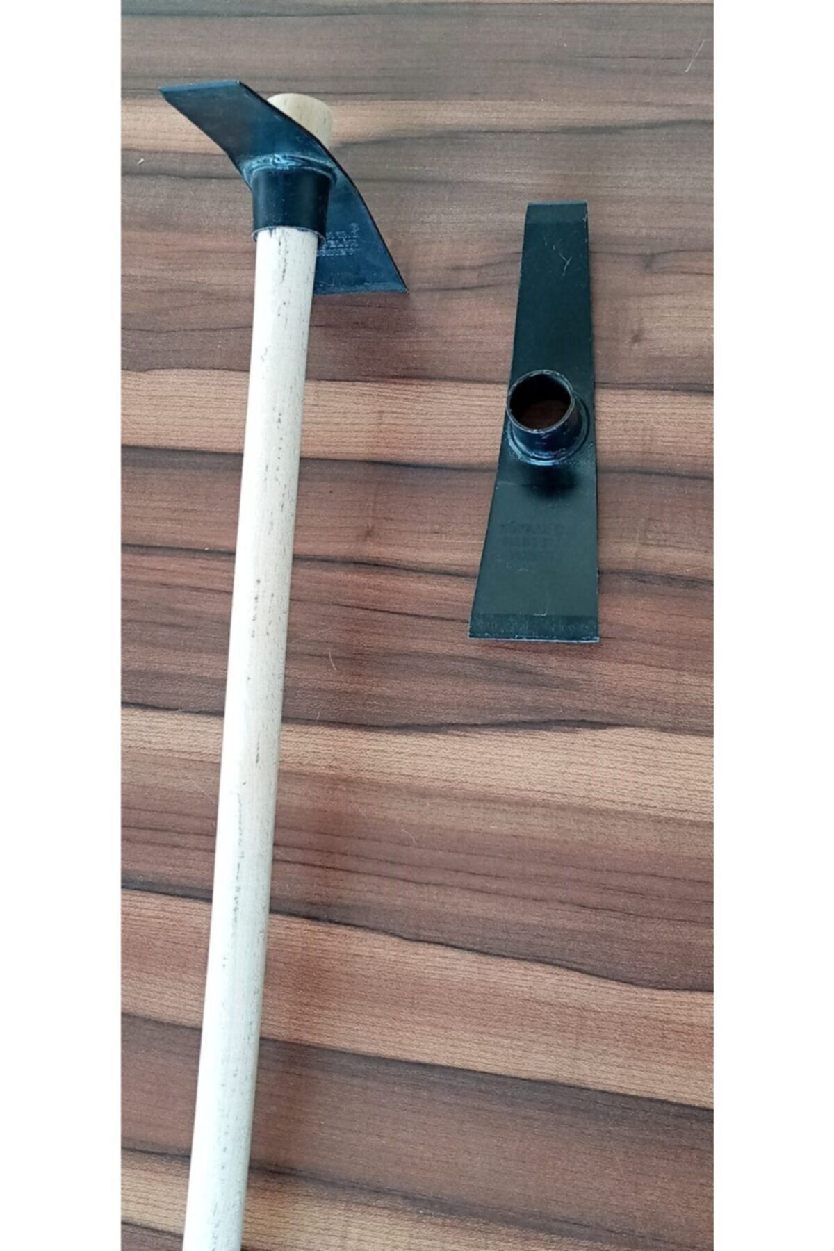 KÖYSAN MAKİNA BIÇAKLARI Gürgen Saplı Çift Ağızlı Düz Fide Çapası  4 mm