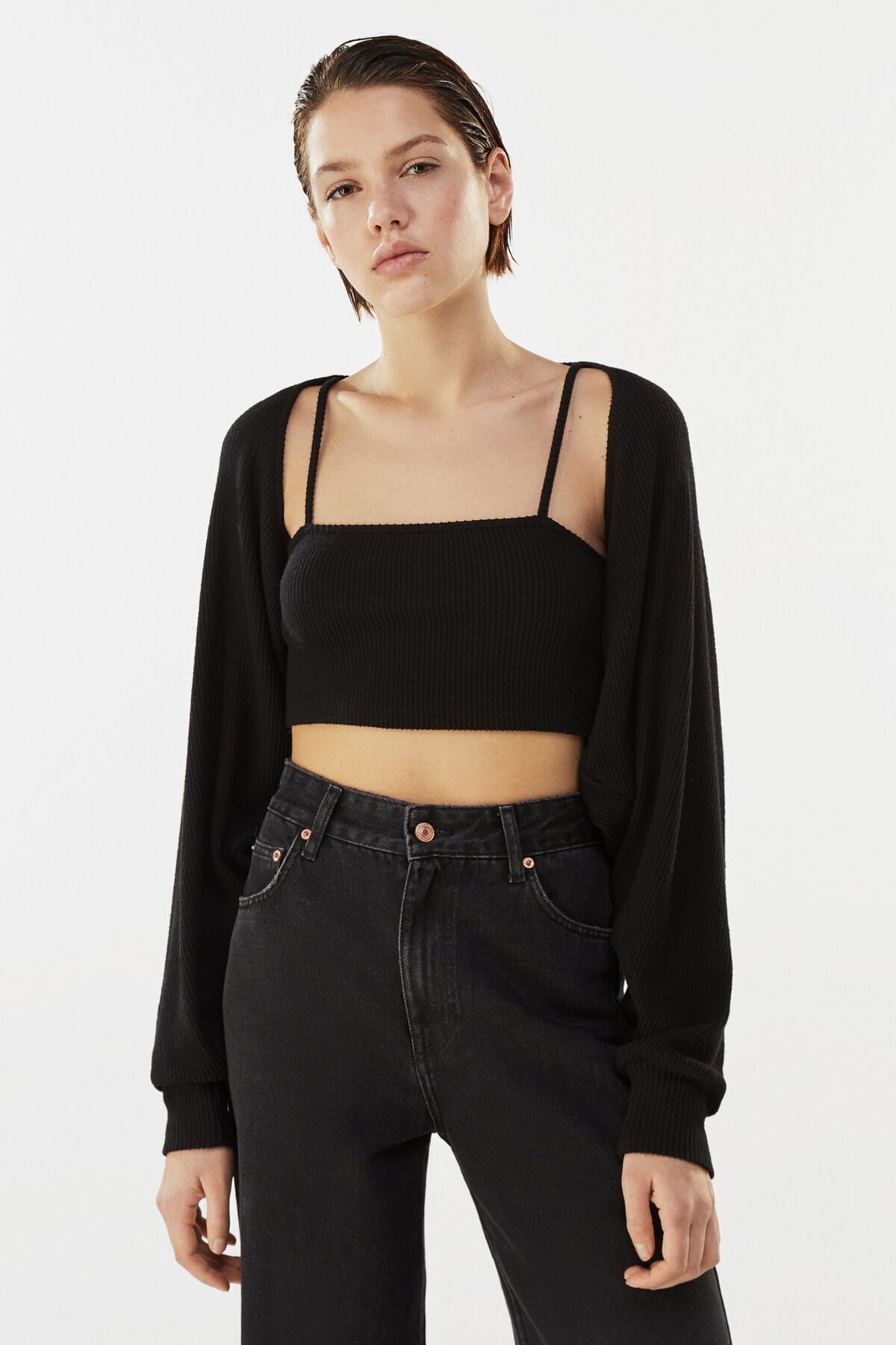 bershka triko hirka ve top takimi fiyati yorumlari trendyol