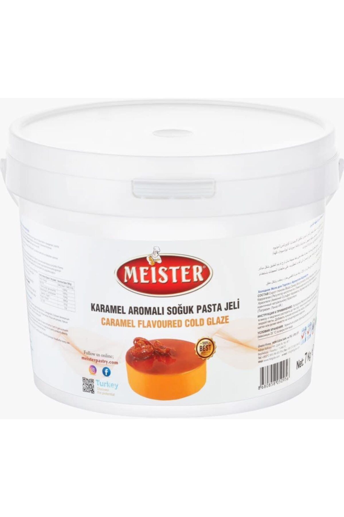 Meister Karamel Soğuk Jöle 7 kg