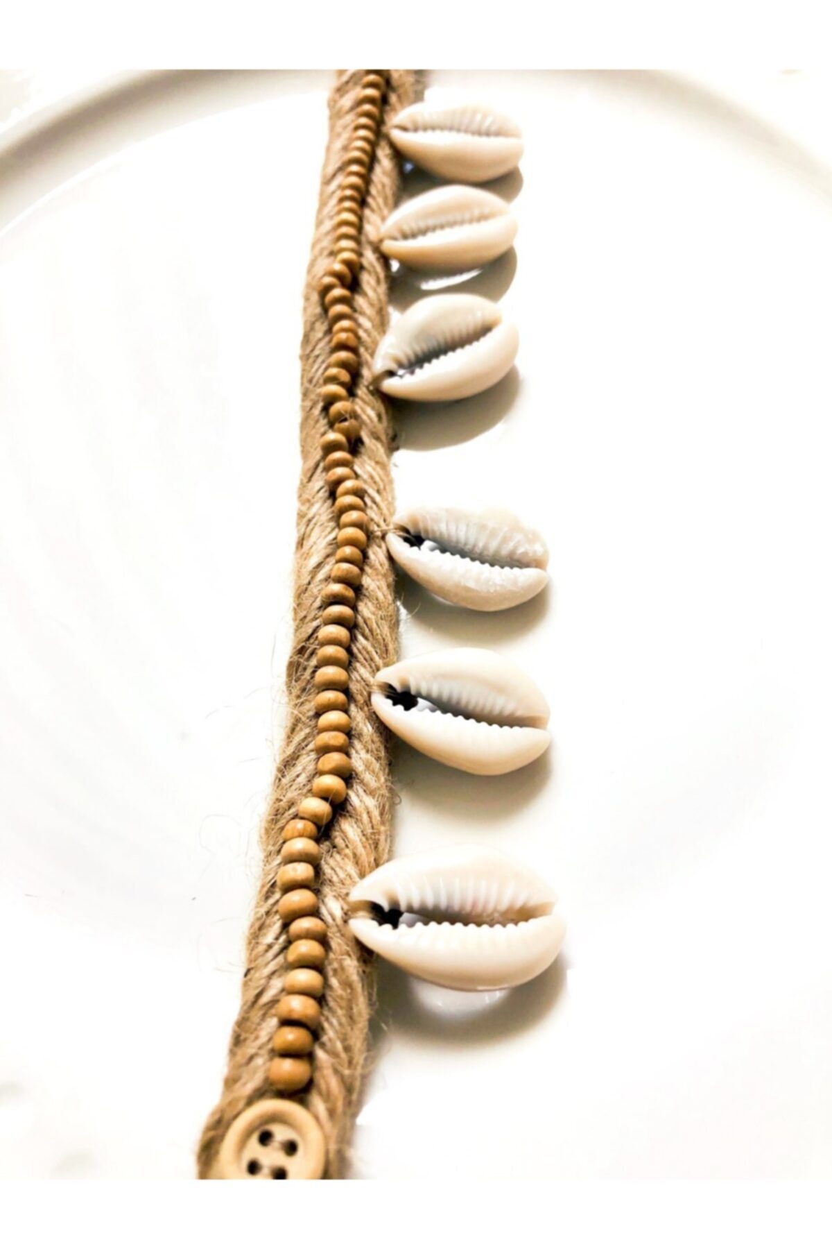 From The Sea Kadın Bej Deniz Kabuklu Halhal