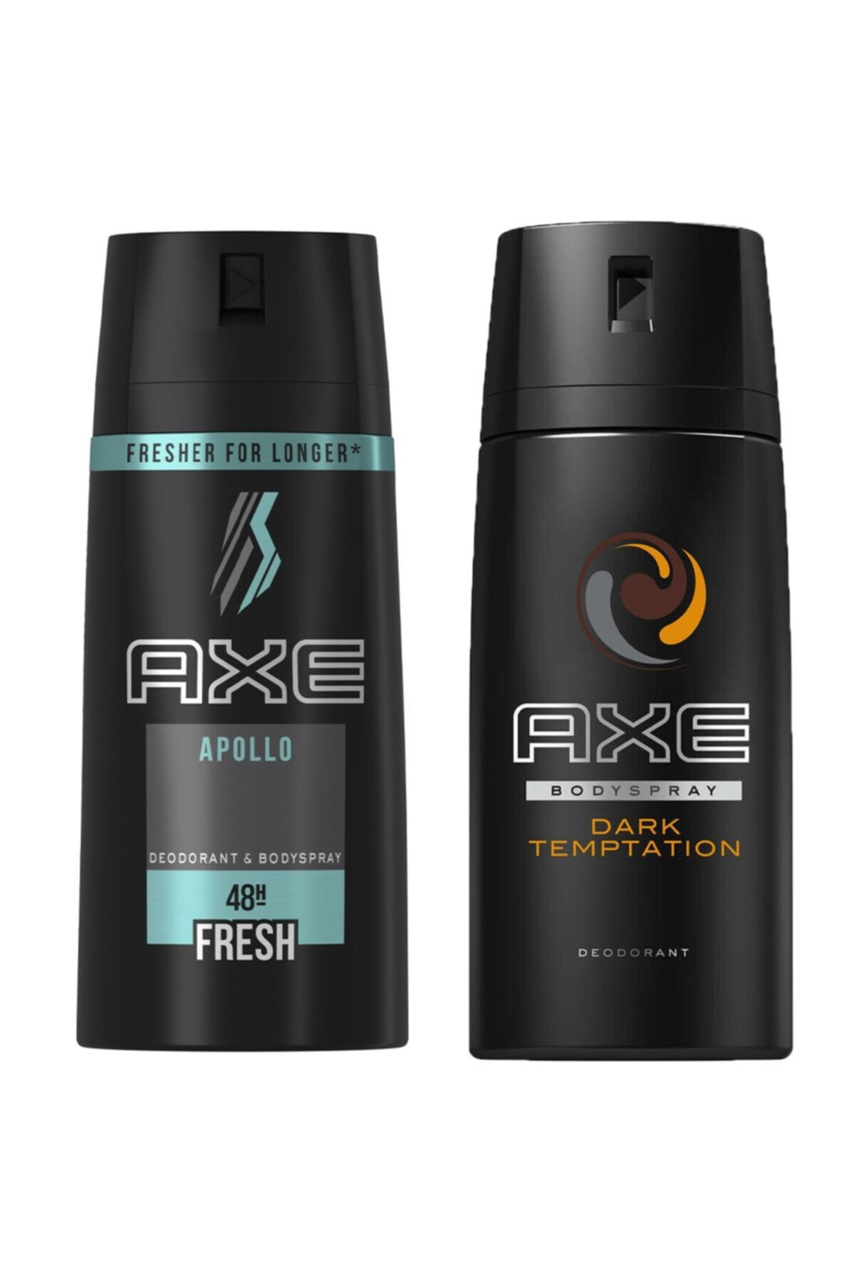 Axe Apollo 150 Ml Ve Dark Temptation 150 Ml 2'li Set