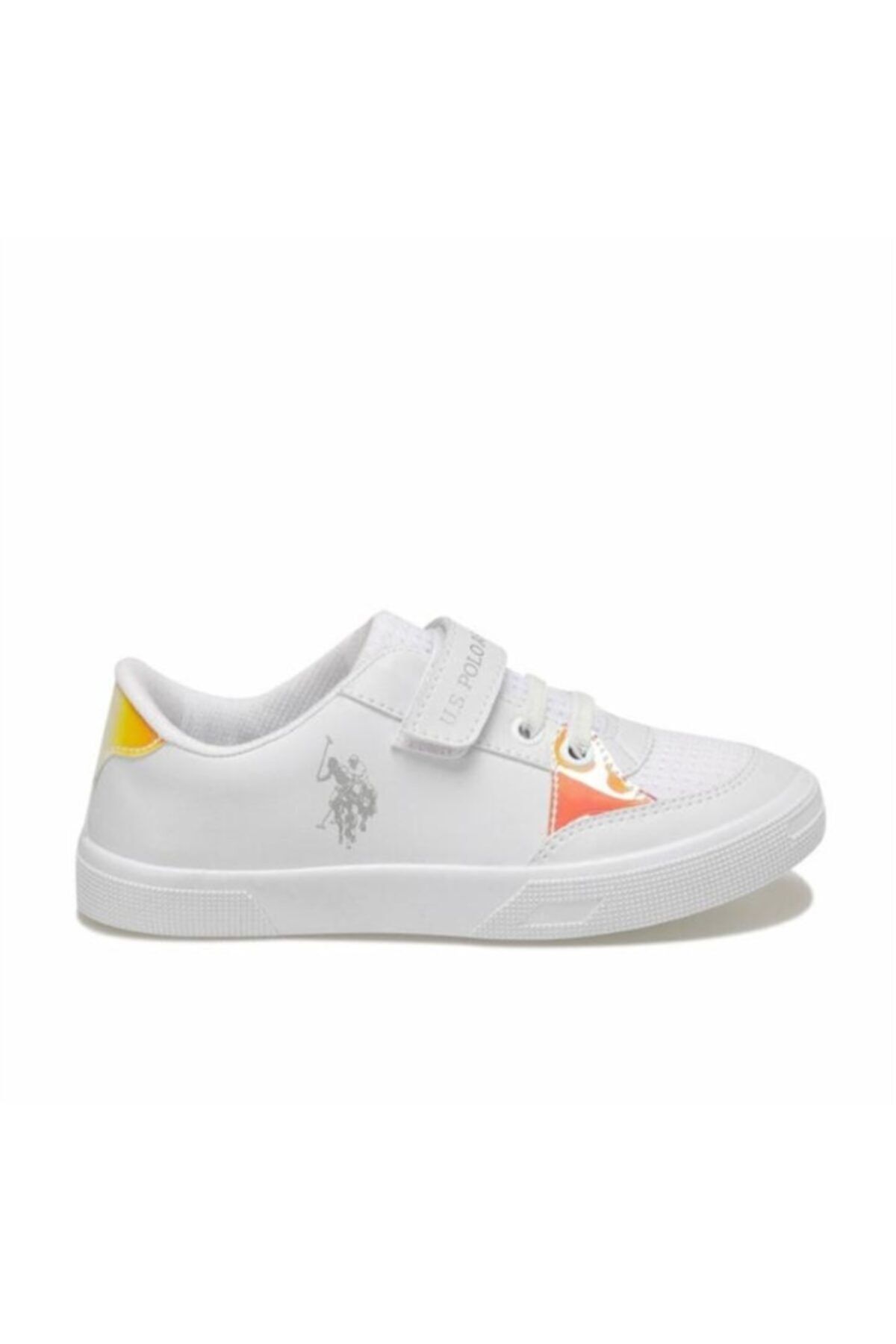 us polo assn wealth beyaz kiz cocuk sneaker ayakkabi 100510431 fiyati yorumlari trendyol