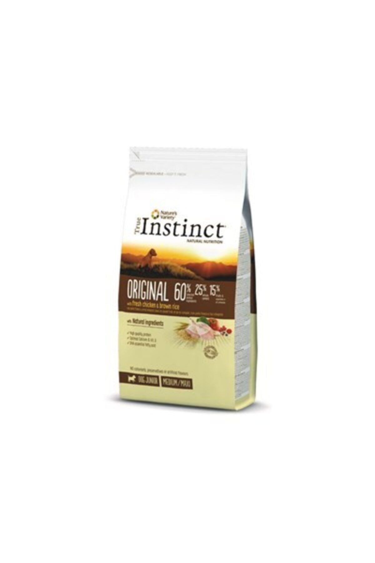 True Instinct Puppy Original Med/max 2kg Tam Tahıllı Yavru Köpek Maması