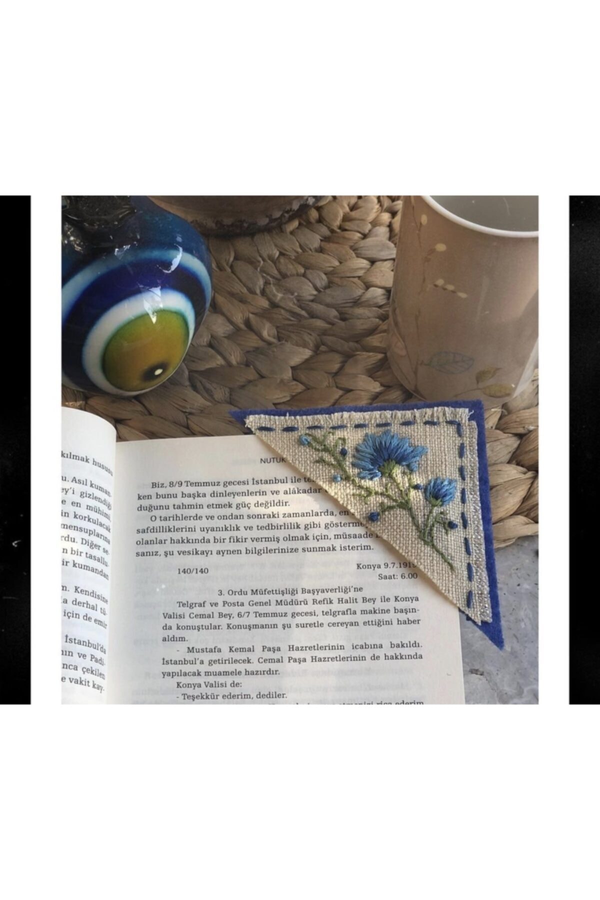 BYSASHOP Nakışlı Kitap Ayracı