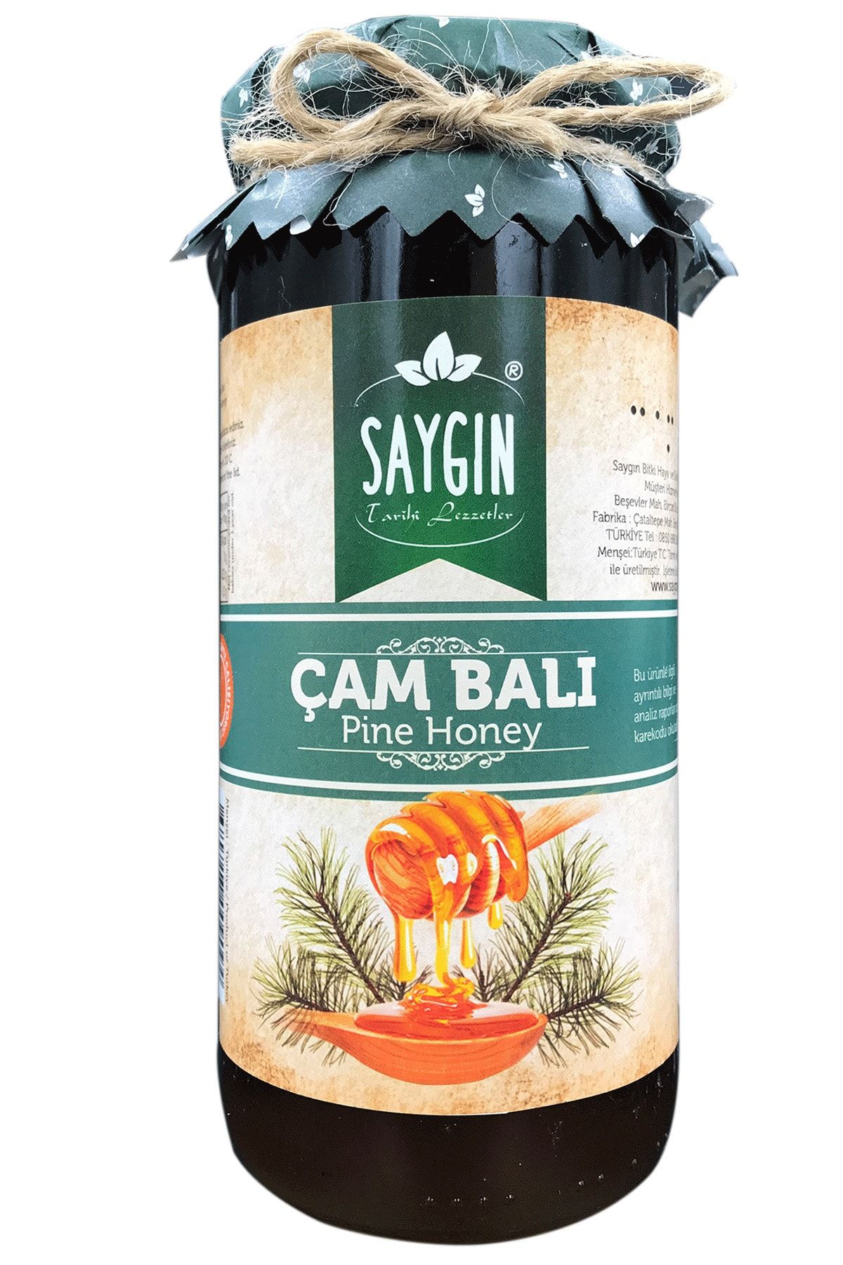 Saygın Doğal Çam Balı 640 G