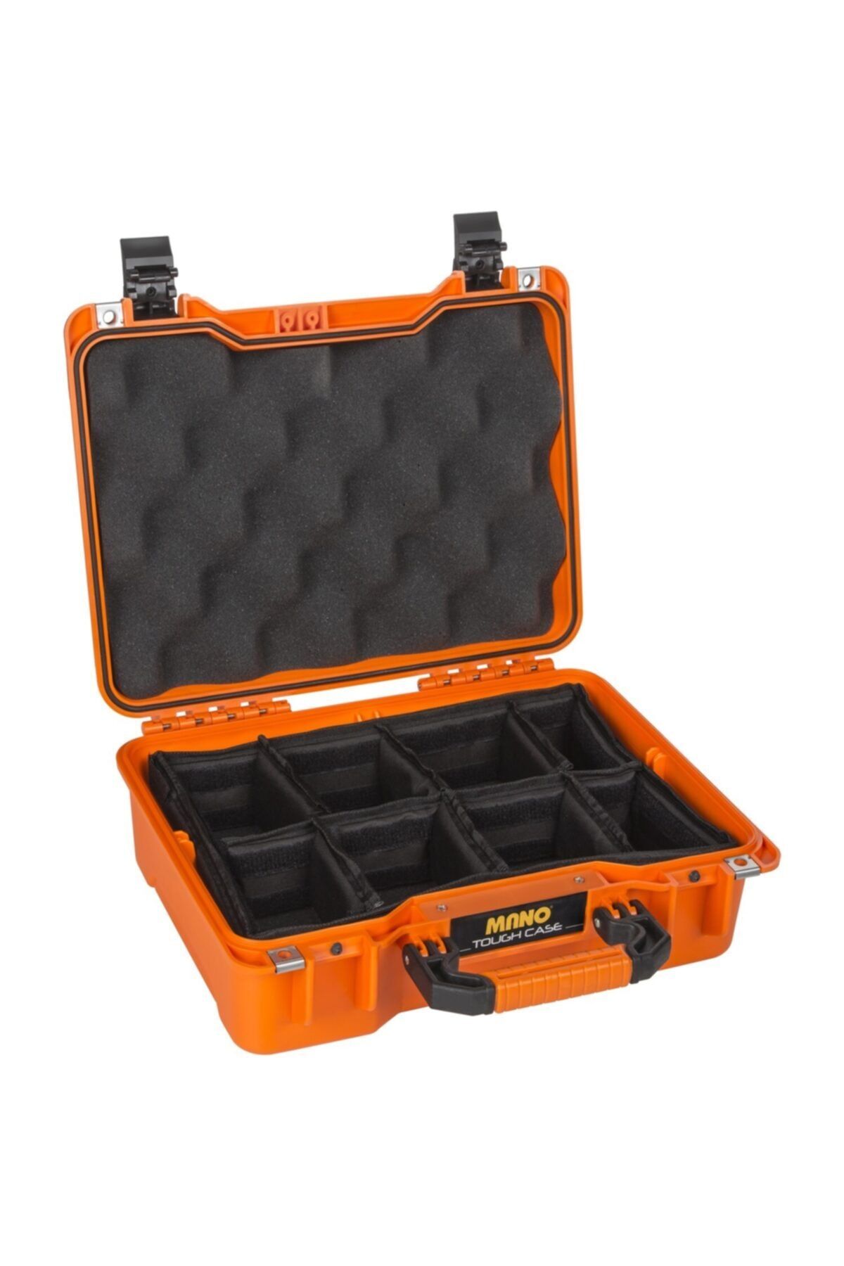MANO Mtc 200p Turuncu Yumurta Sünger Bez Bölmeli Tough Case Pro Takım Çantası