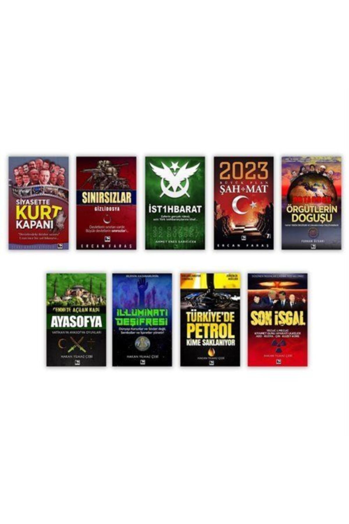 Çınaraltı Yayın Dağıtım Çınaraltı 2020 Güncel Kitaplar Seti 9 Kitap