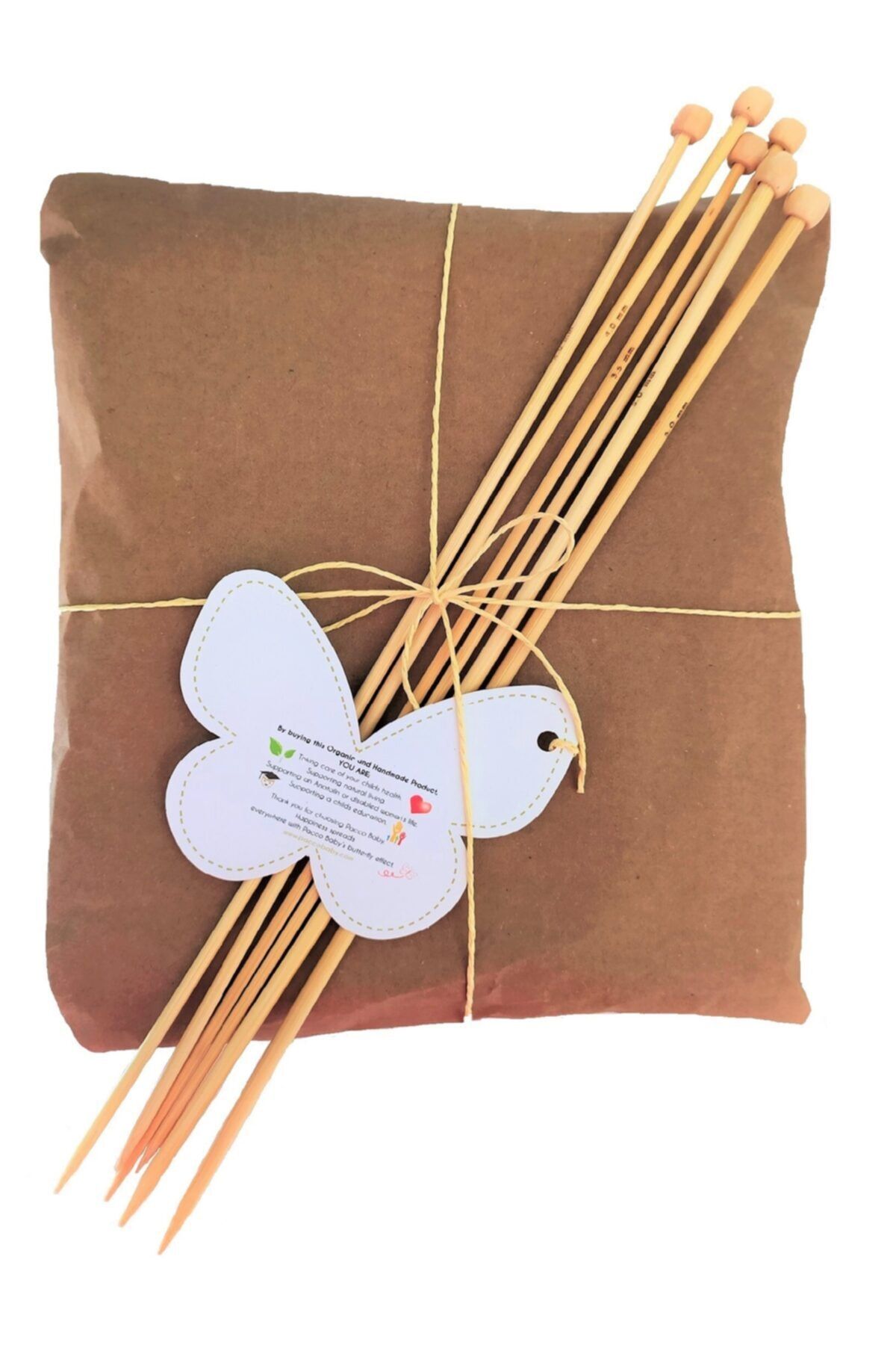 Pacco Baby Bambu 3'lü Örgü Şiş Set
