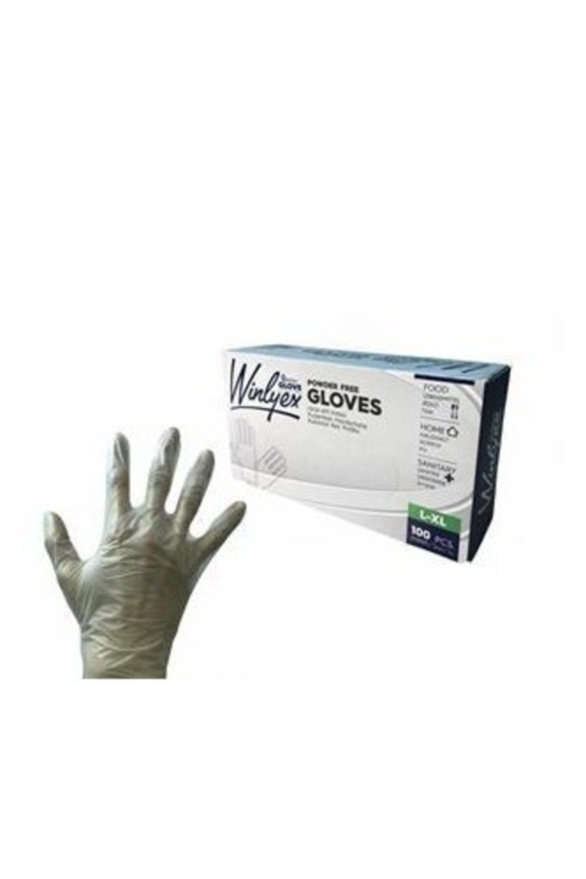 Reflex Glove Powder Free Winlyex Şeffaf Eldiven L - Xl Beden