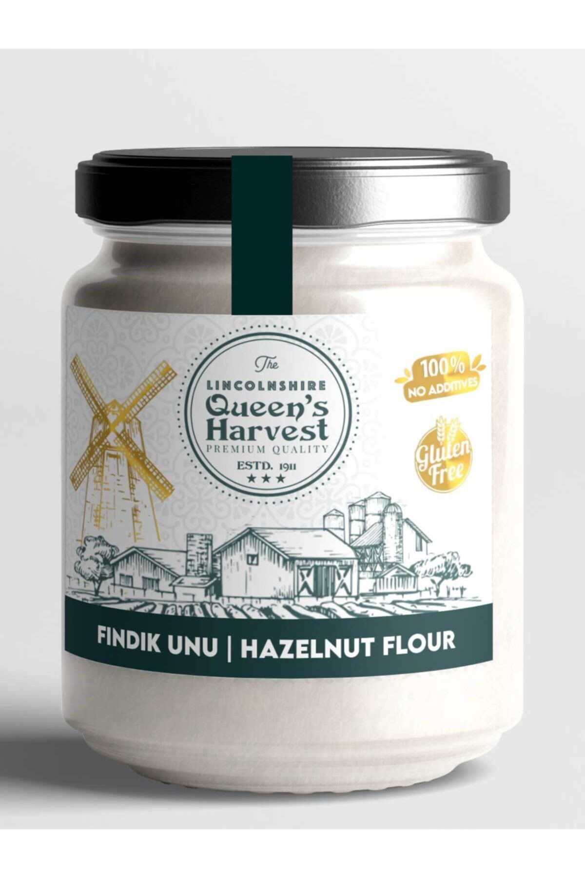 The Queen's Harvest Premium Fındık Unu (tozu) 150gr. Glutensiz