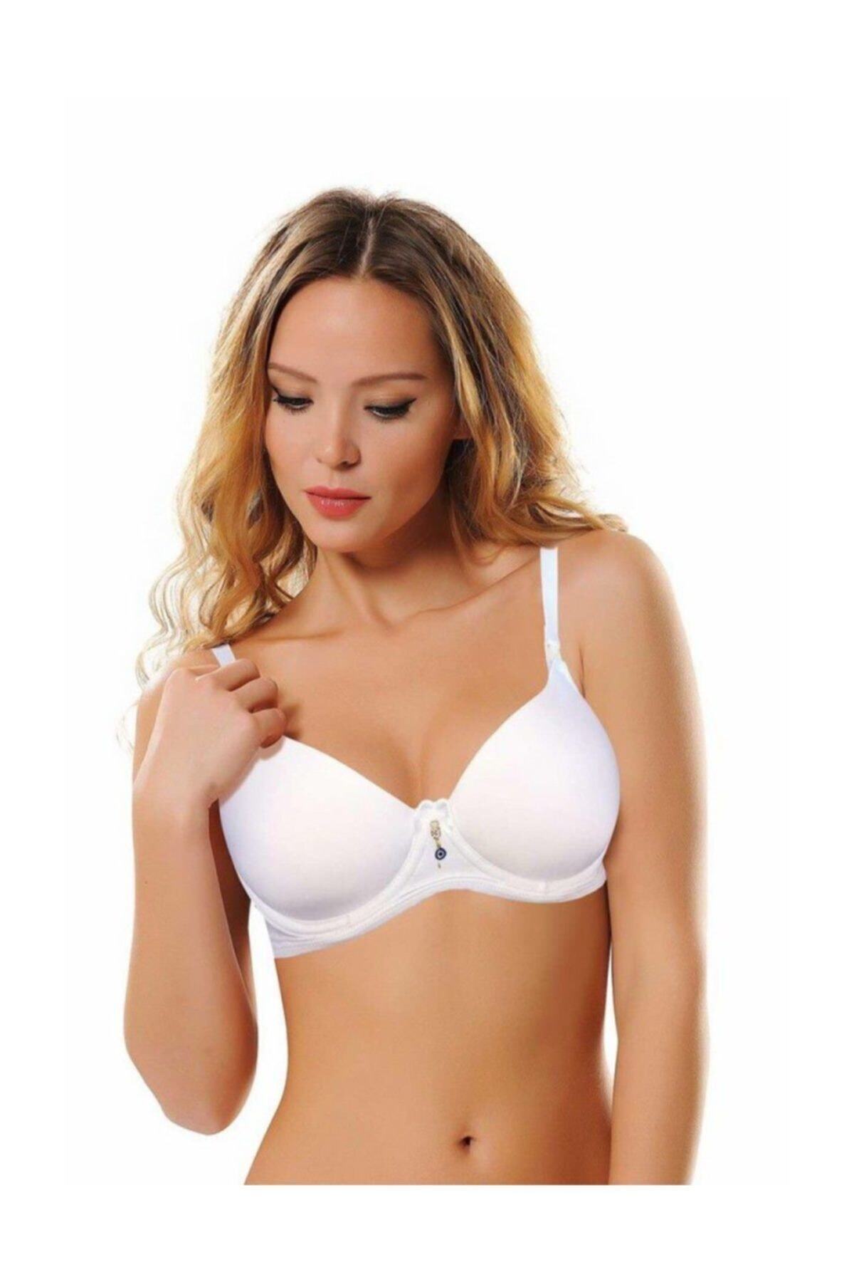 NBB Kadın Beyaz Kaplı Emzirme Sütyeni 3628