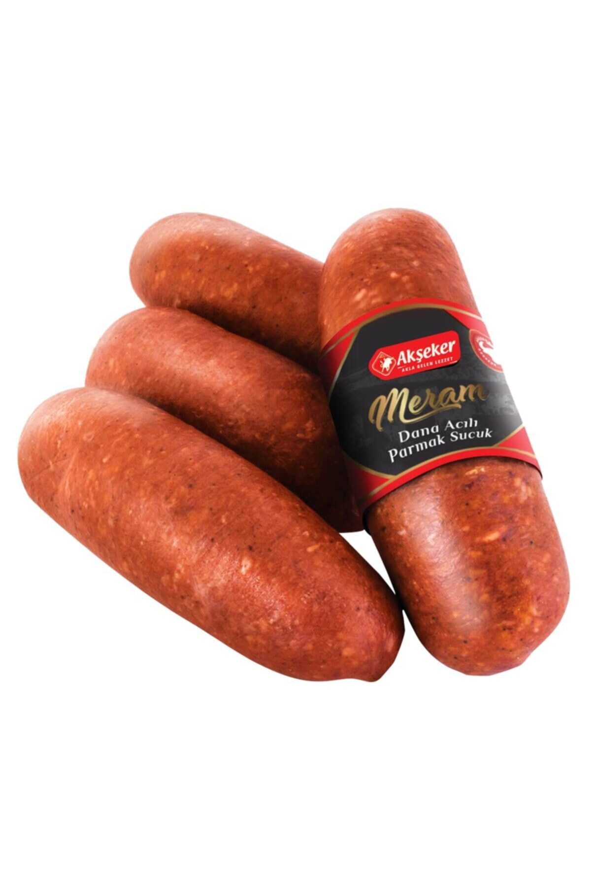 AKŞEKER Meram Dana Acılı Parmak Sucuk 400gr