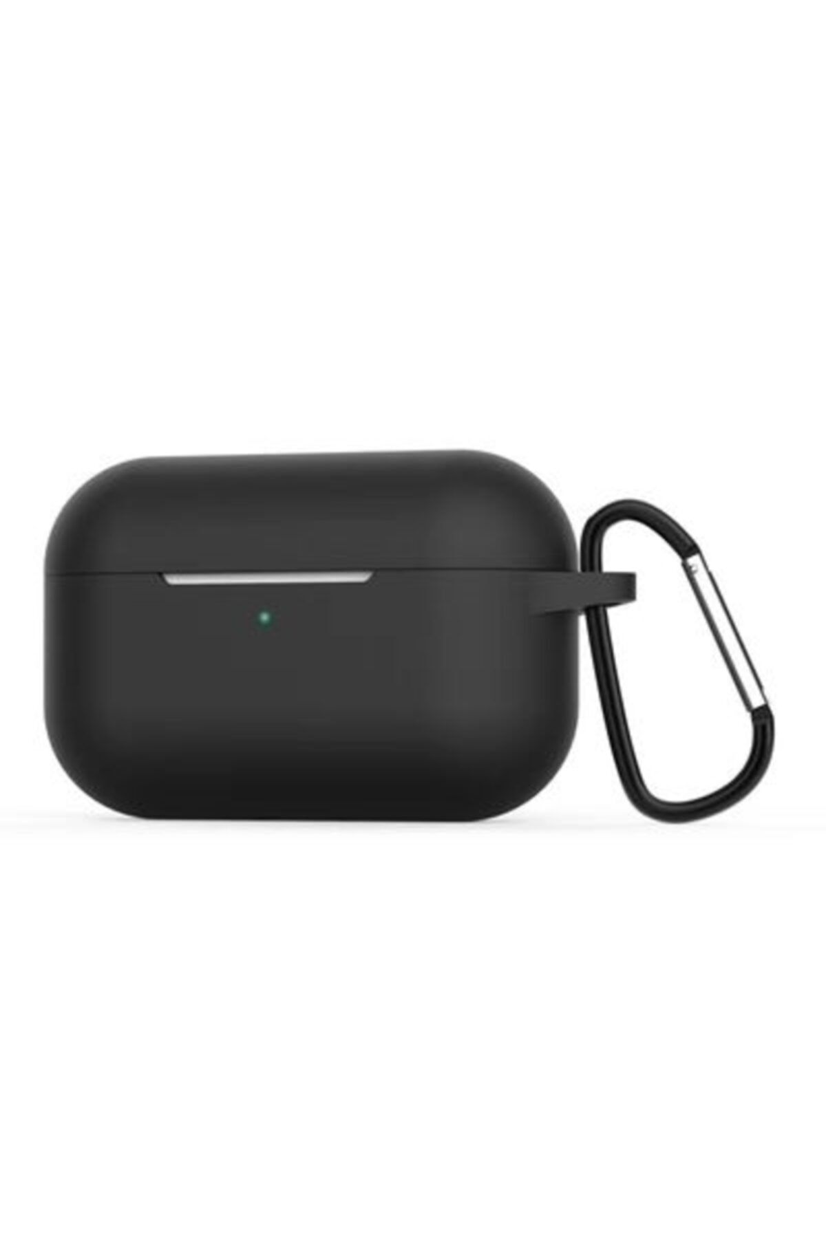 HappyNes Airpods Pro Uyumlu Siyah Kılıf