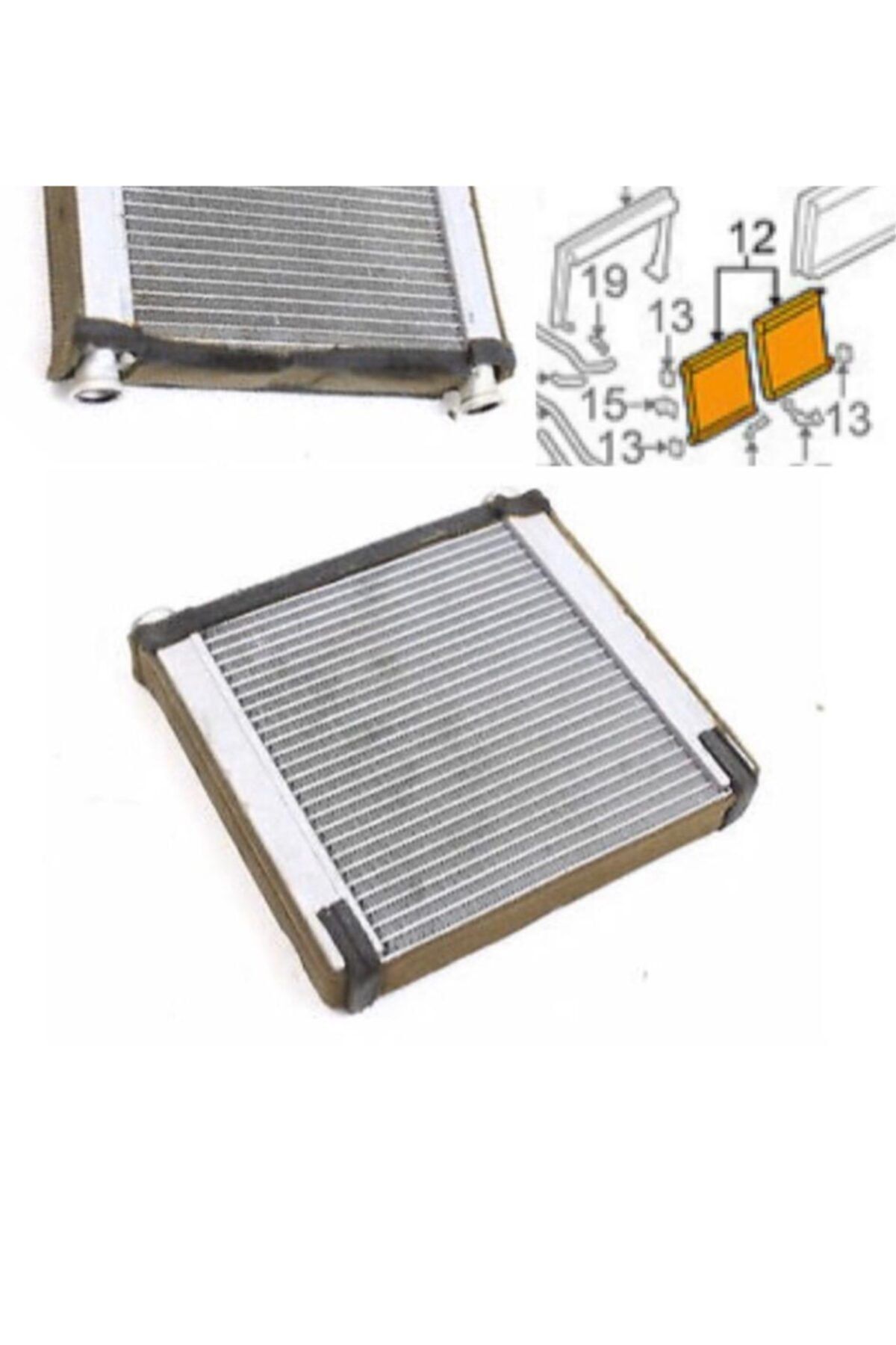 OEM 4d0819030a Kalorifer Radyatörü Audi A8