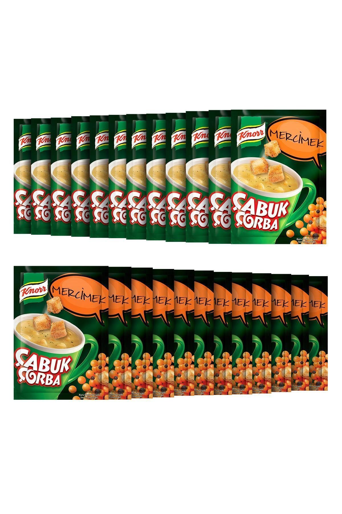 Knorr Mercimek Çabuk Çorba 22 Gr X 24 Adet
