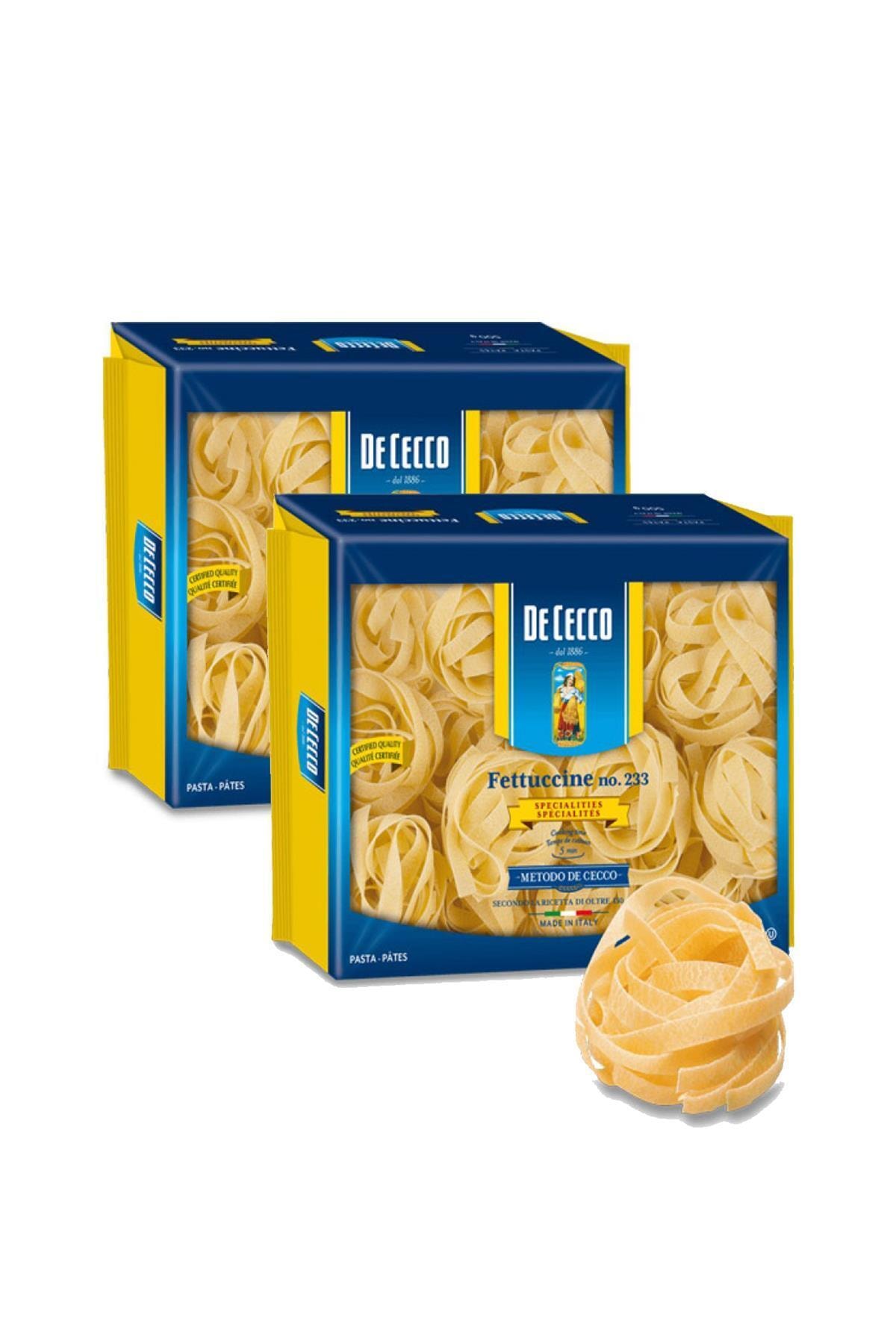 De Cecco Fettuccine Makarna 500 G X 2