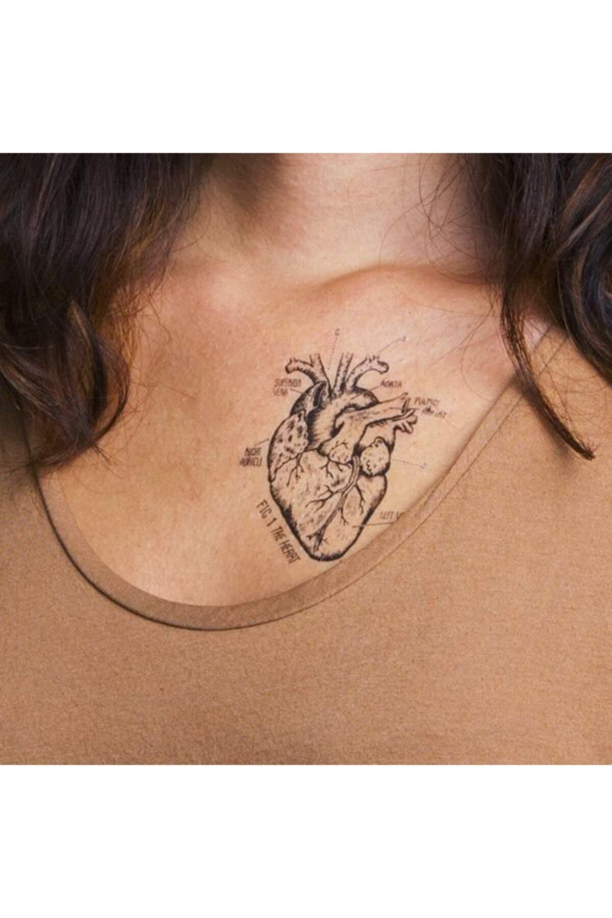 Tattly Tattoo Geçici Dövme Heart Chart