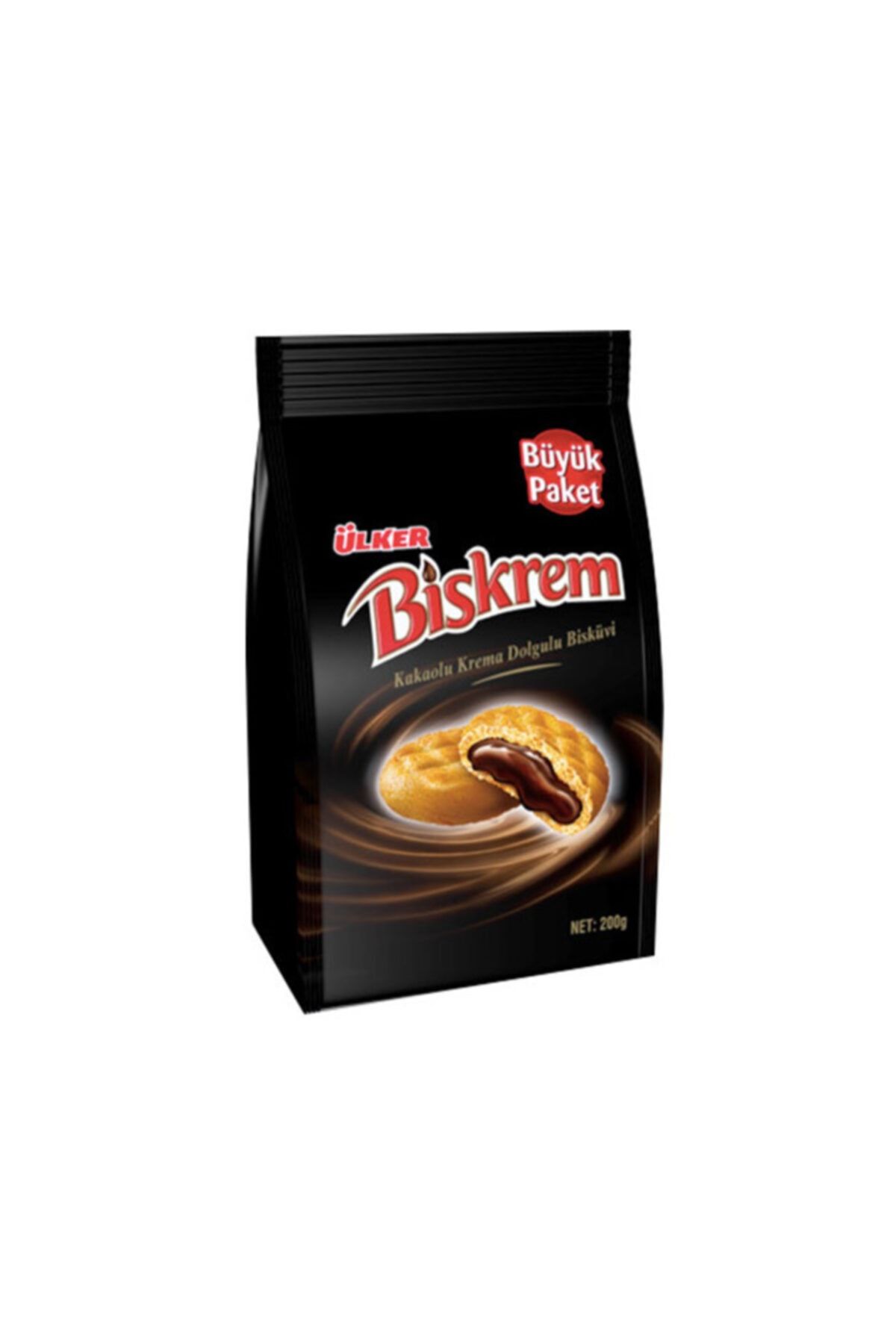 Ülker Biskrem Kakaolu Krema Dolgulu 200 Gr