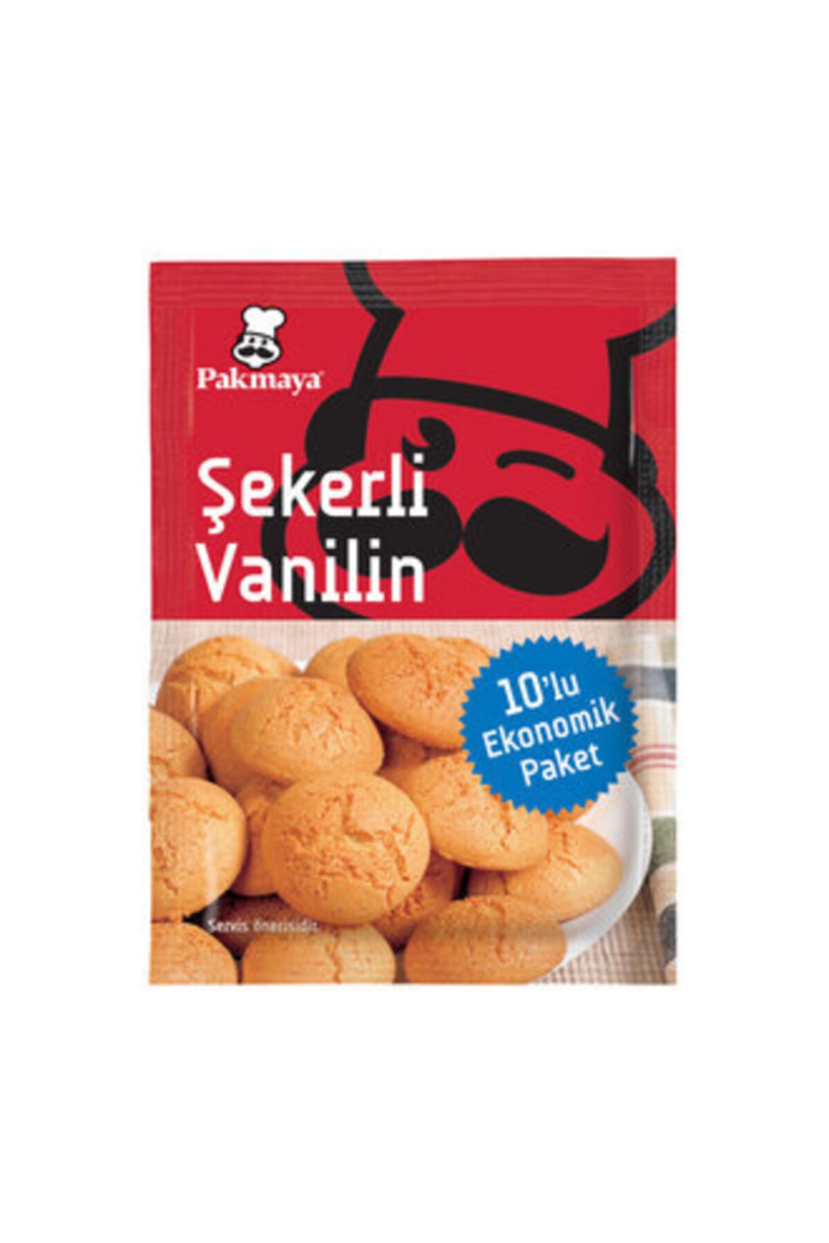 Pakmaya 10'lu Şekerli Vanilin 50 G