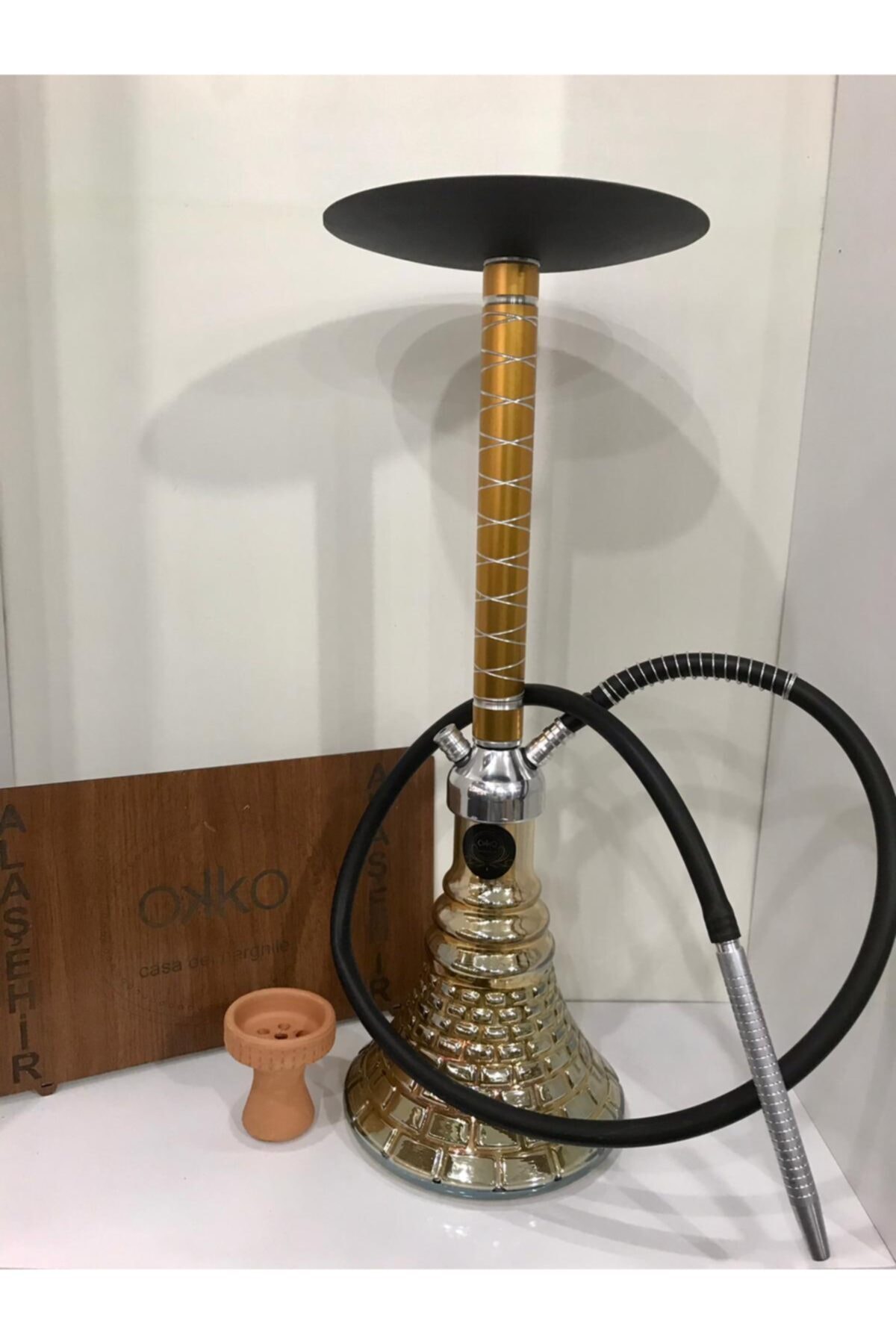 OKKO NARGİLE&HEDİYELİK EŞYA Siyah Nargile