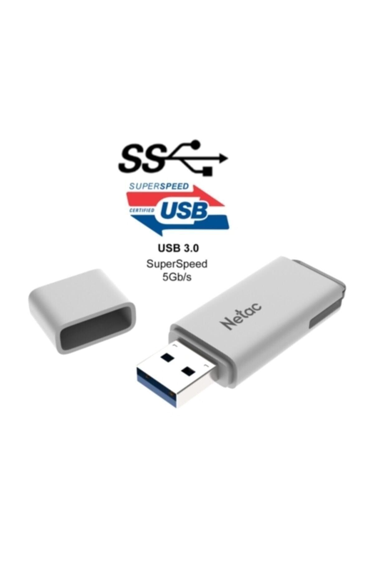 Netac U185 64gb Usb3.0 Nt03u185n-064g-30wh Flash Bellek