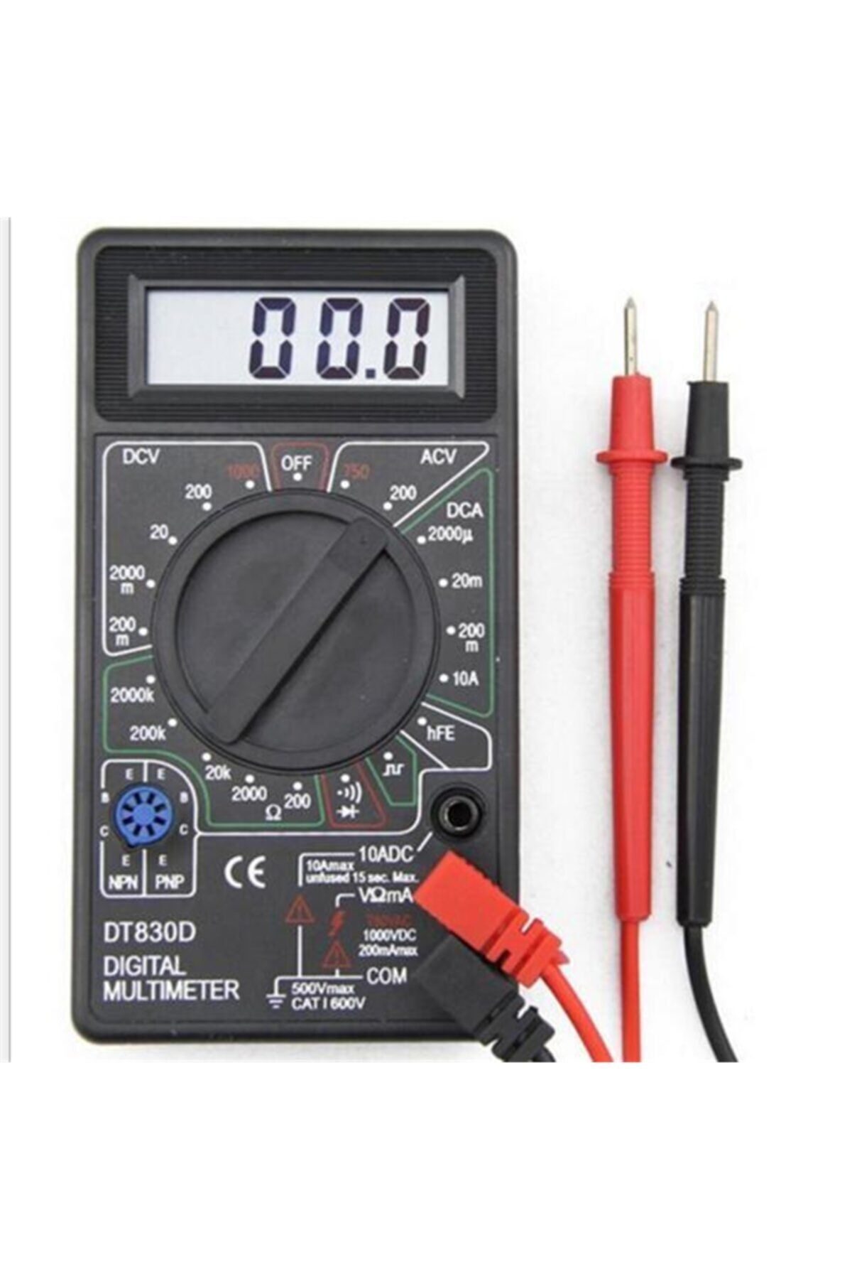 Marxlow Avometre Dijital Multimetre Ölçü Aleti Dt-830d