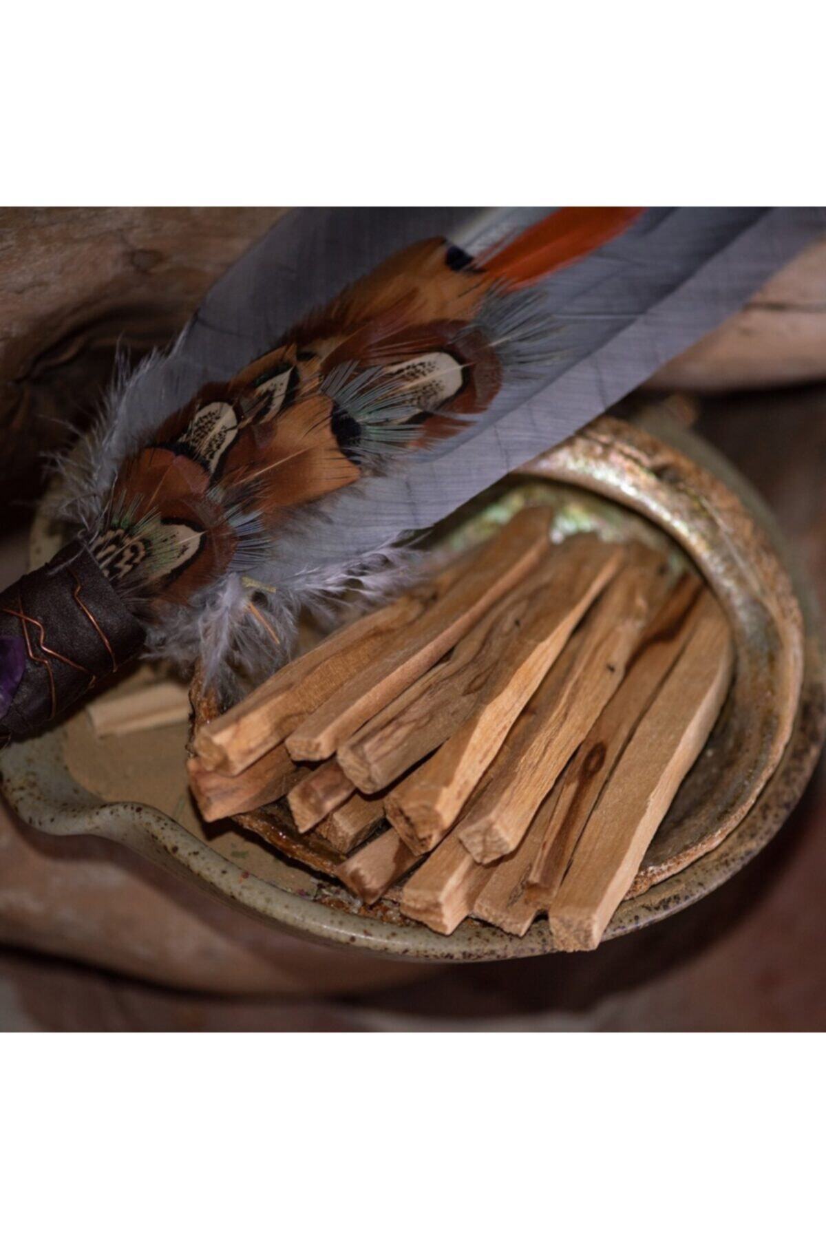 Tezzgelsin Palo Santo Orjinal Ağaç Tütsü 12 Adet ( Bursera Graveolens Palo Santo Wood Incense 12 Pieces )