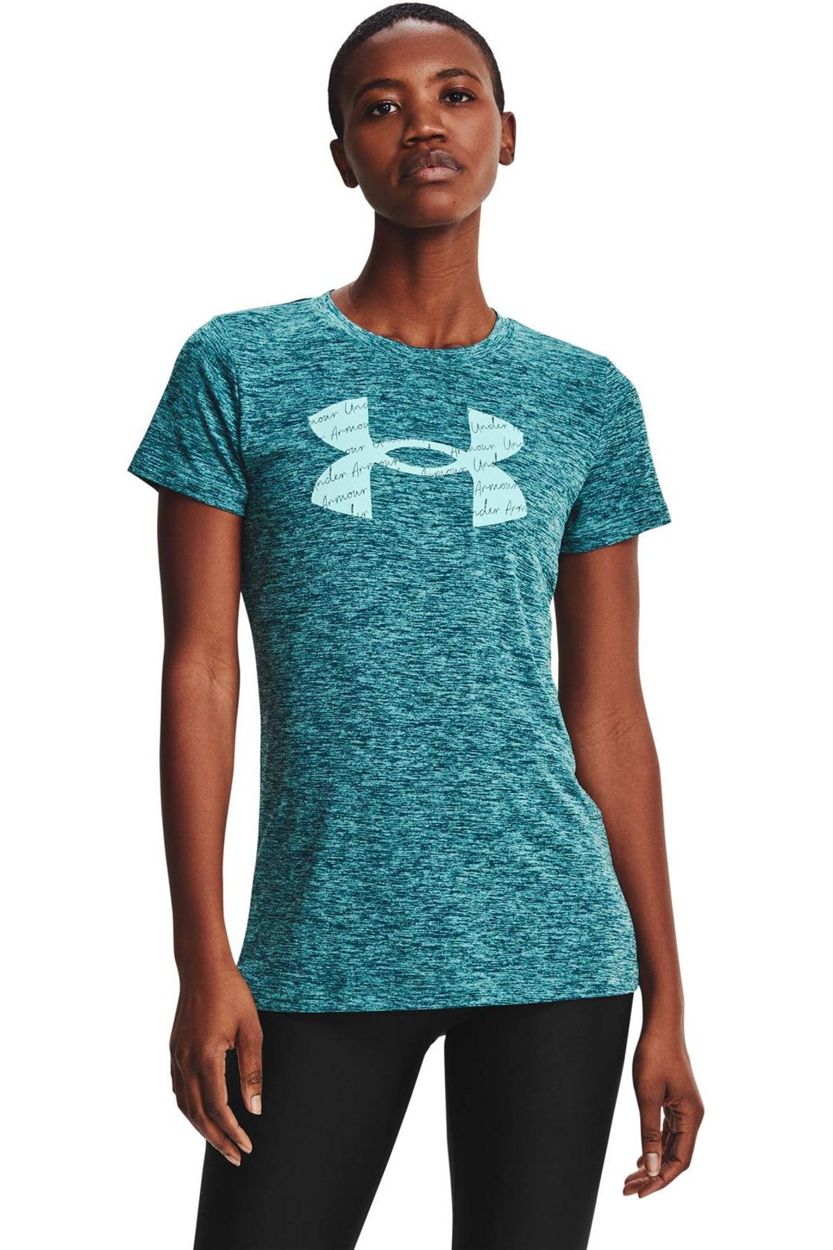 Under Armour Kadın Spor T-Shirt - Tech Twist BL SSC - 1365142-463