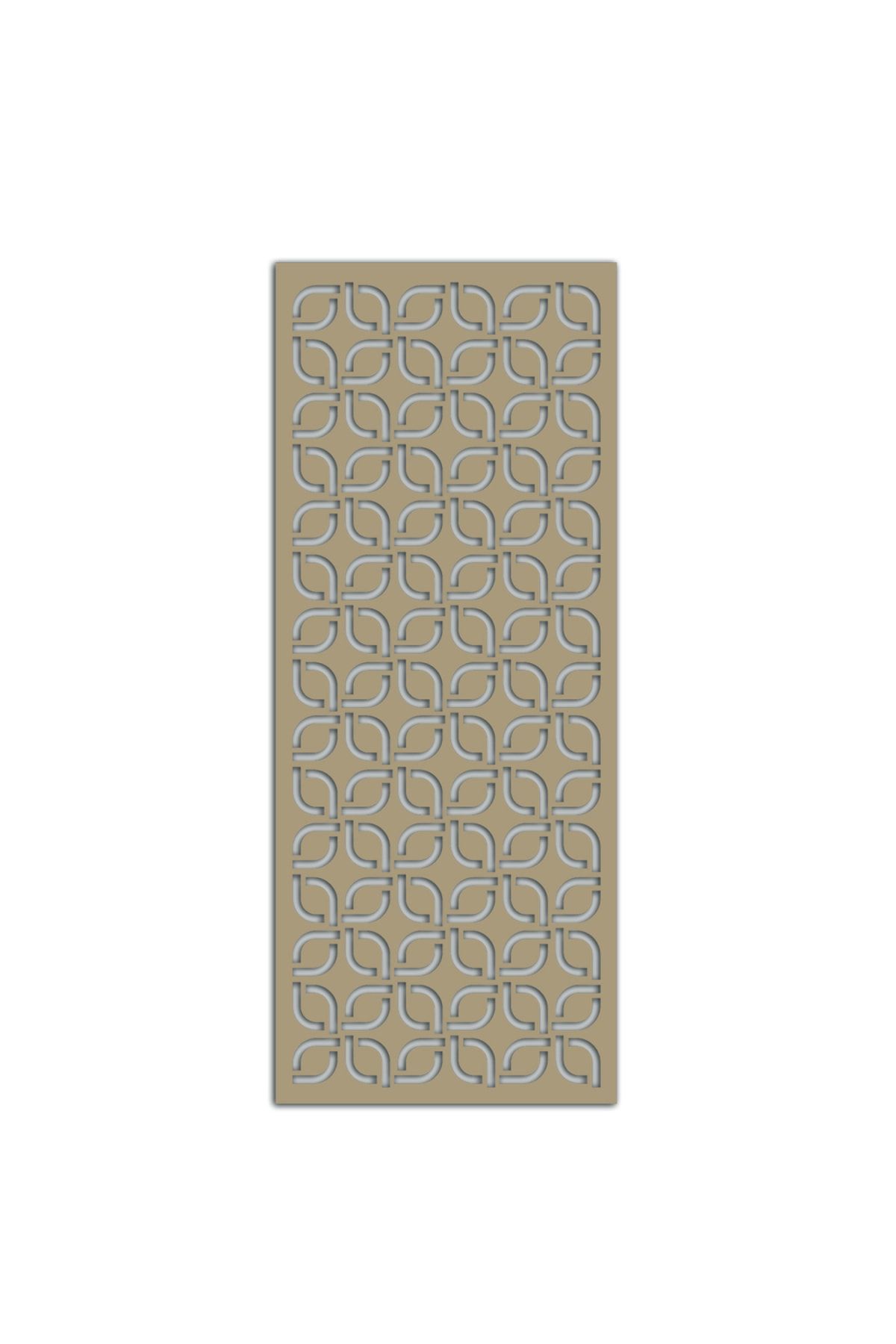 Liar Dekor Liar Ahşap Seperatör (Paravan) - KSP-27 - (10 mm) - (85 cm x 210 cm) - (Ham)
