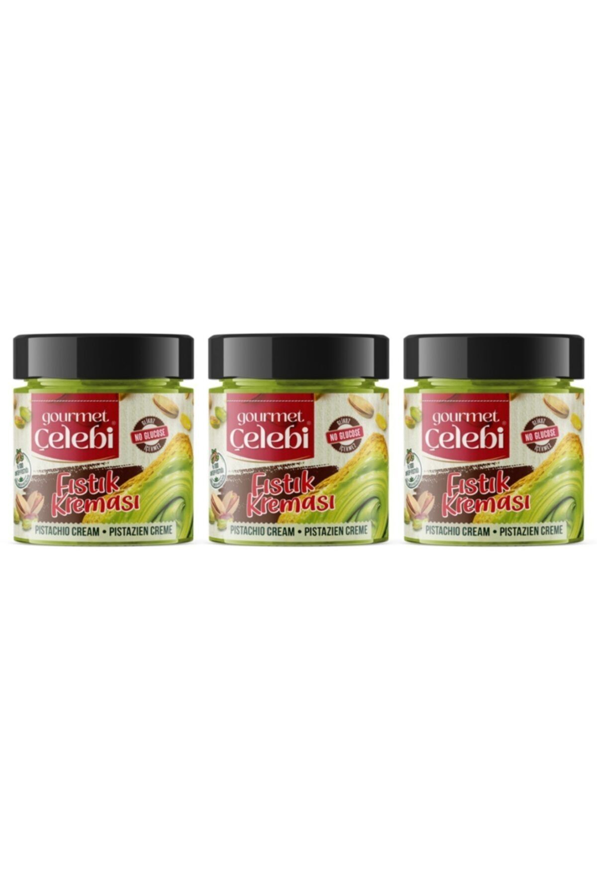 gourmet çelebi Fıstık Kreması 3'lü Paket