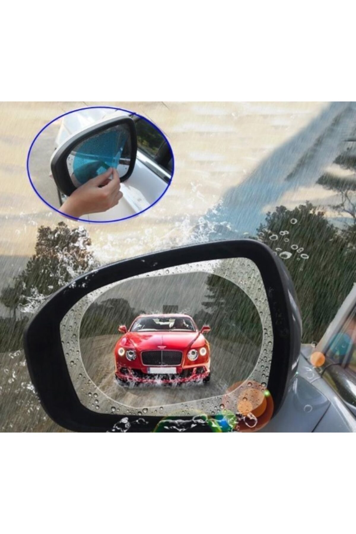 Kastore Oto Yan Dış Ayna Yağmur Kaydırıcı Film (çift)