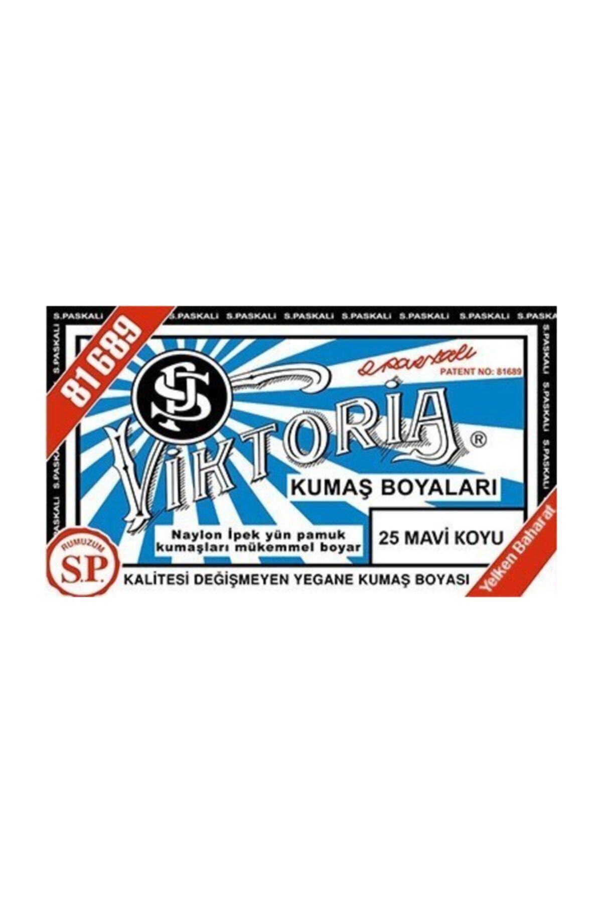 Viktoria Koyu Mavi Kumaş Boyası