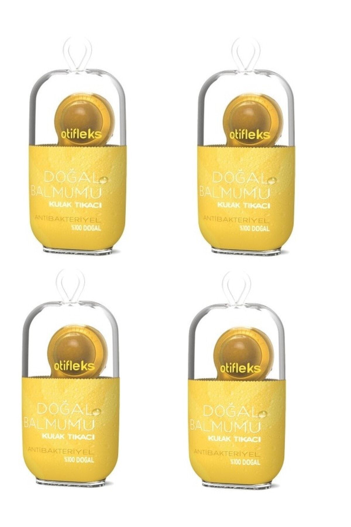 OTİFLEKS 2'li X4 Adet Yeni Doğan Bebekler Için Kulak Tıkacı