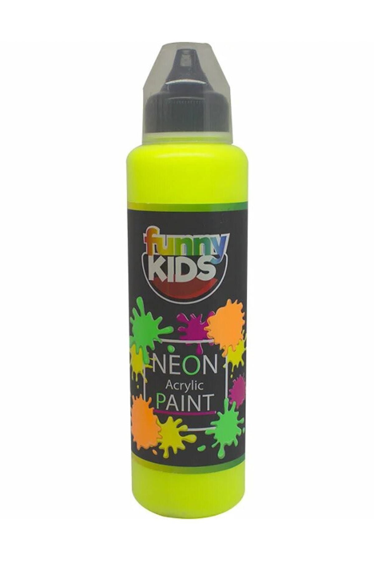 rich funny kids neon akrilik boya 500cc 4800 sari fiyati yorumlari trendyol