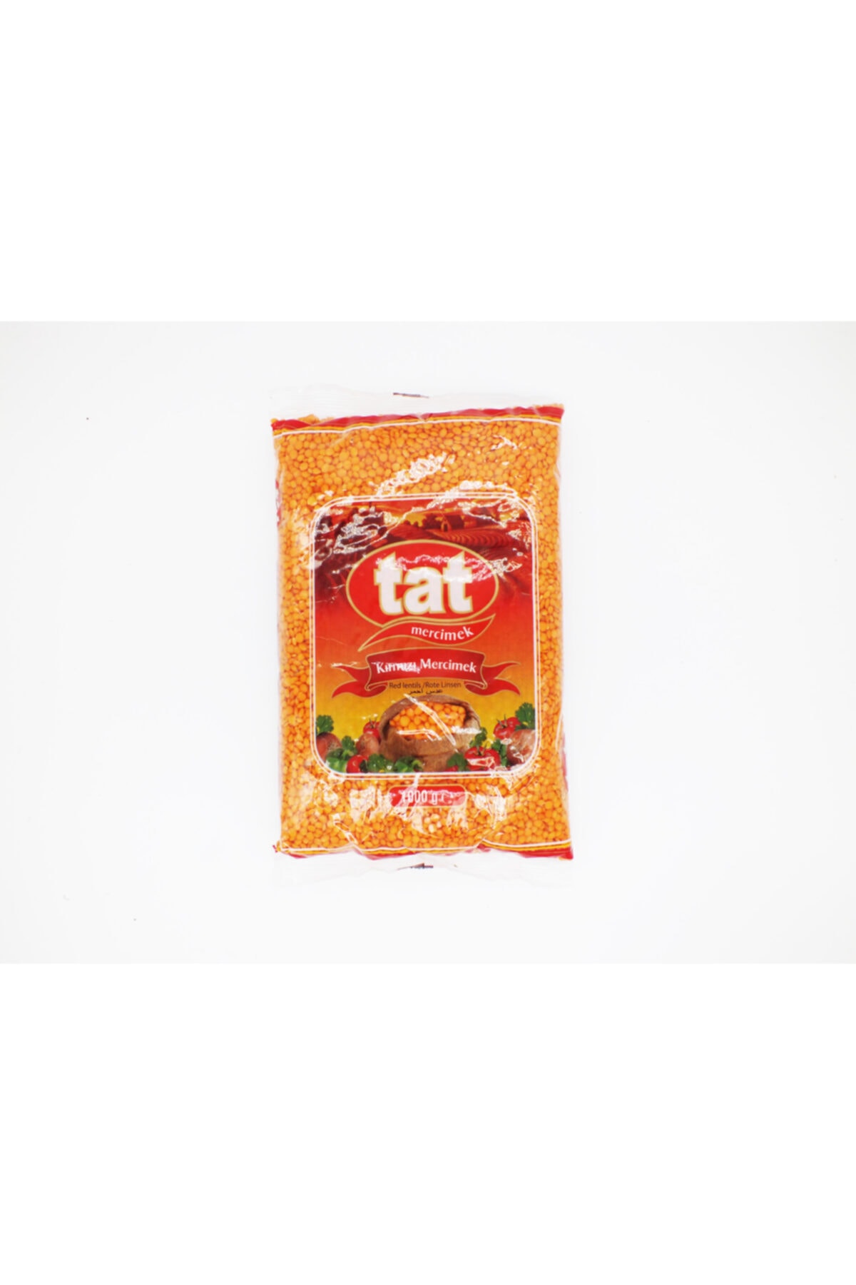 Tat Futbol Kırmızı Mercimek 2 Kg