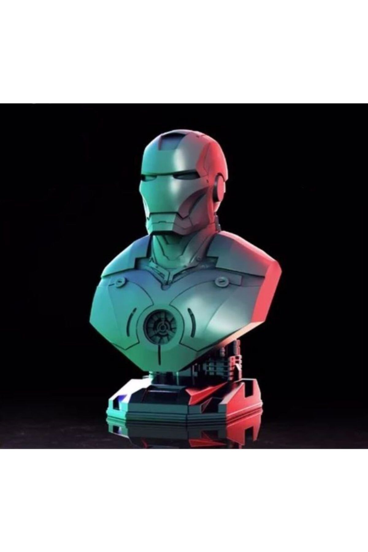Ekin Hediyecilik Gri 3d Ekspres Ironman Figür
