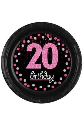 20 Yaş Fuşya Tabak Image 0