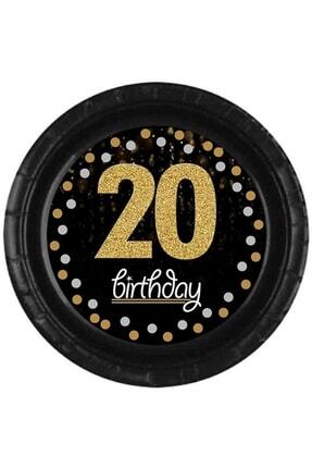 20 Yaş Siyah Tabak Image 0