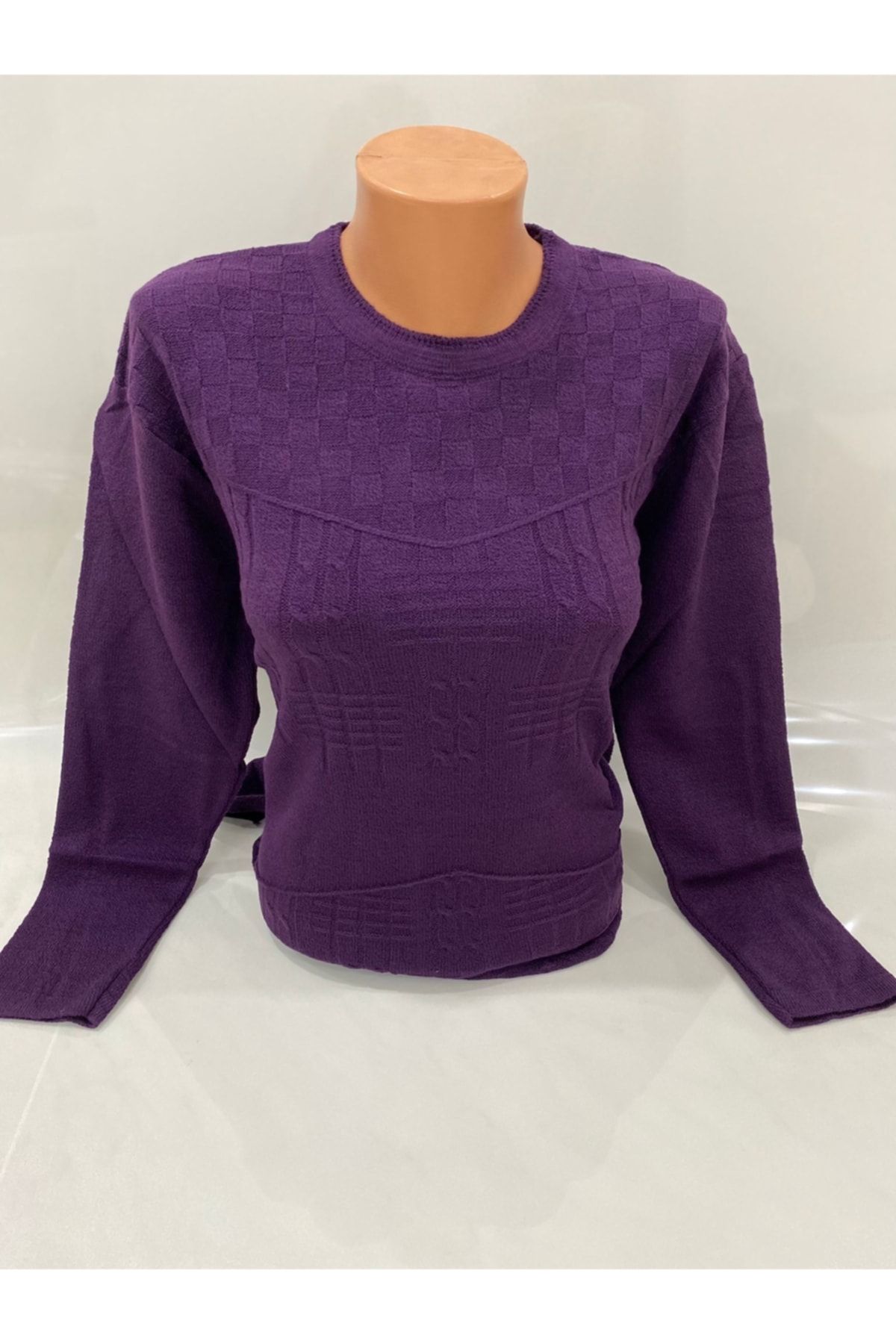 Deep purple deals sweater women's