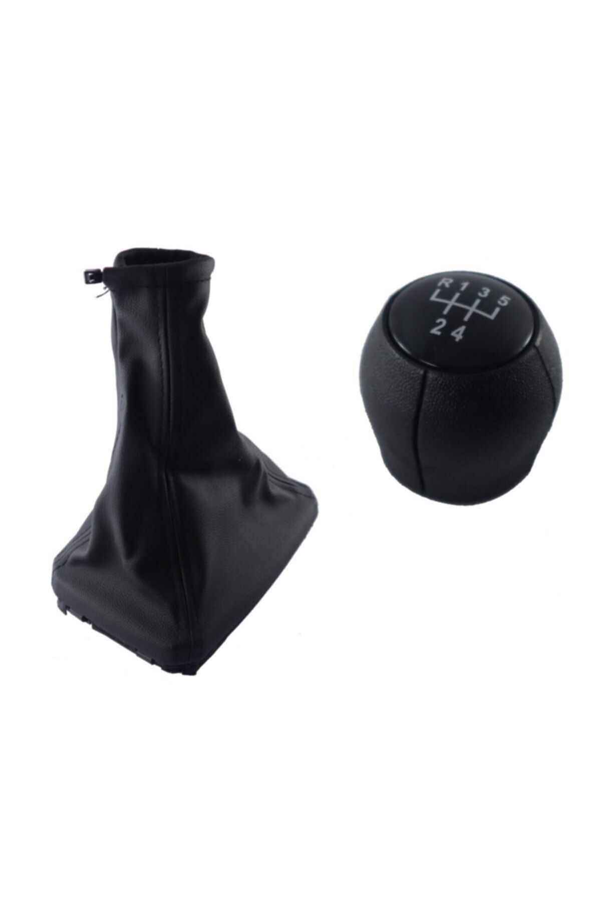 MODA Opel Corsa C Gear Bellow and Black Cover Gear Knob Trendyol