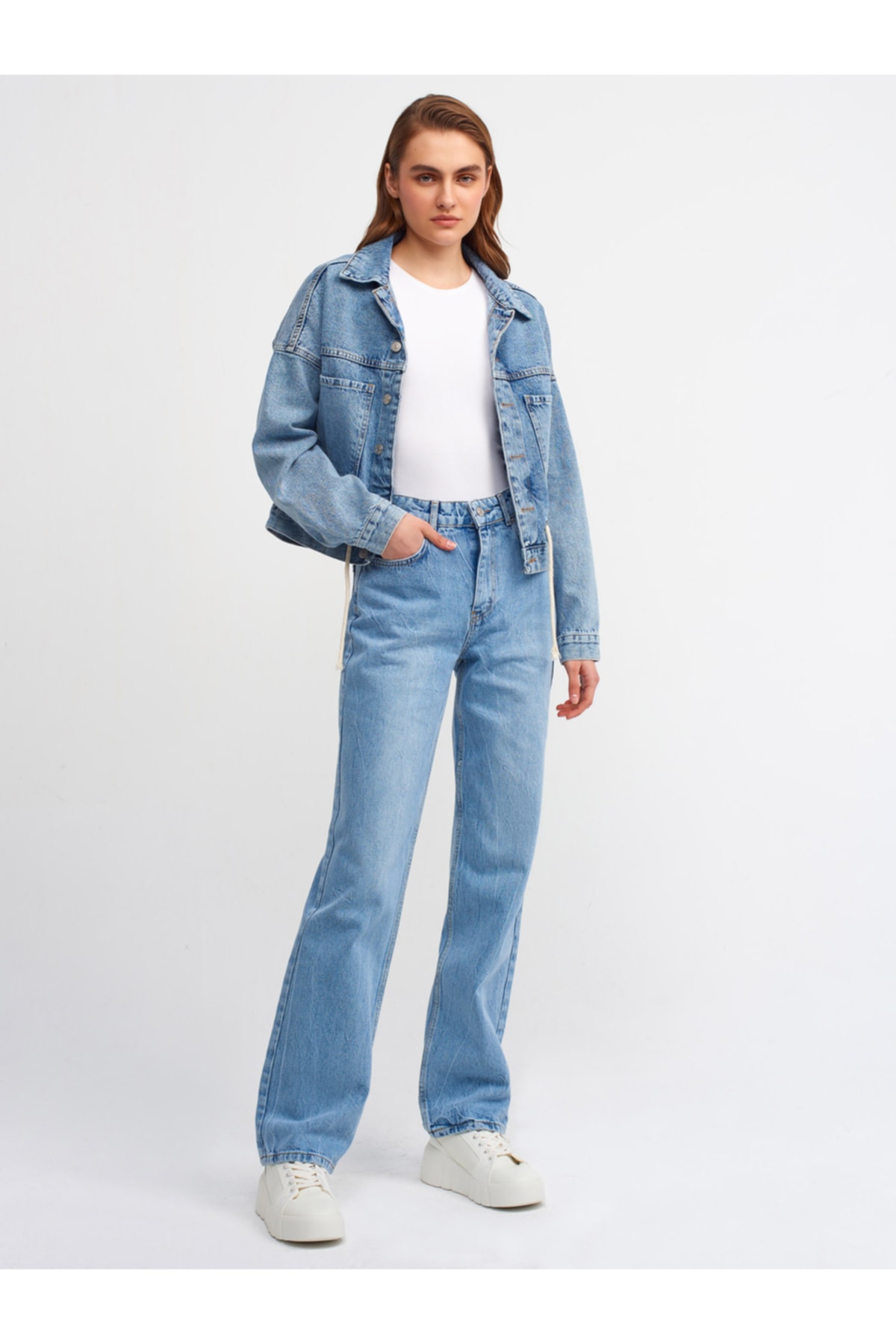 Dilvin Jeans - Blau - Straight - Trendyol