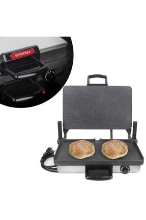Inox Metal Turbo Grill Granit Bazlama Tost Ve Lahmacun Makinesi Image 0