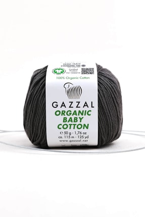 Organıc Baby Cotton 50 Gr %100 Organik Pamuk El Örgü Ipligi Taka Yarn (435 Obc) Image 0