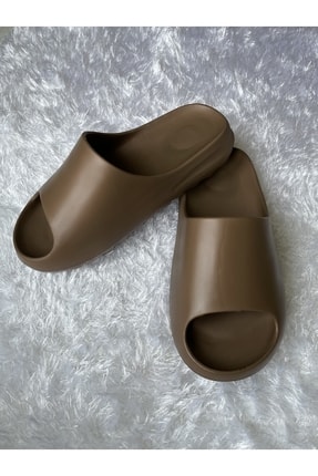 Unisex Siyah Yeezy Slide Terlik Image 0