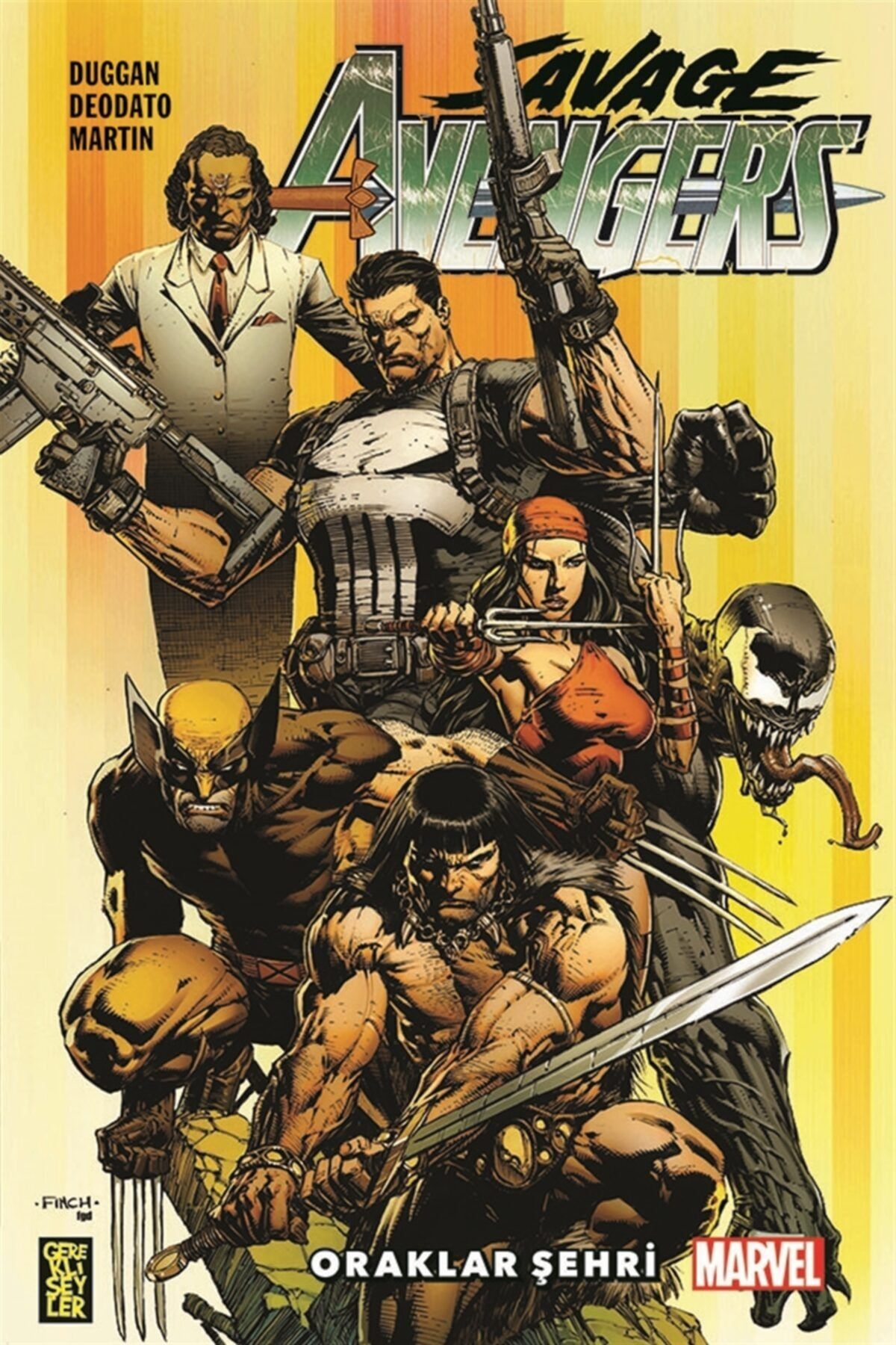 Gerekli Şeyler Yayıncılık Oraklar Şehri - Savage Avengers 1 - Gerry Duggan 9789757938781