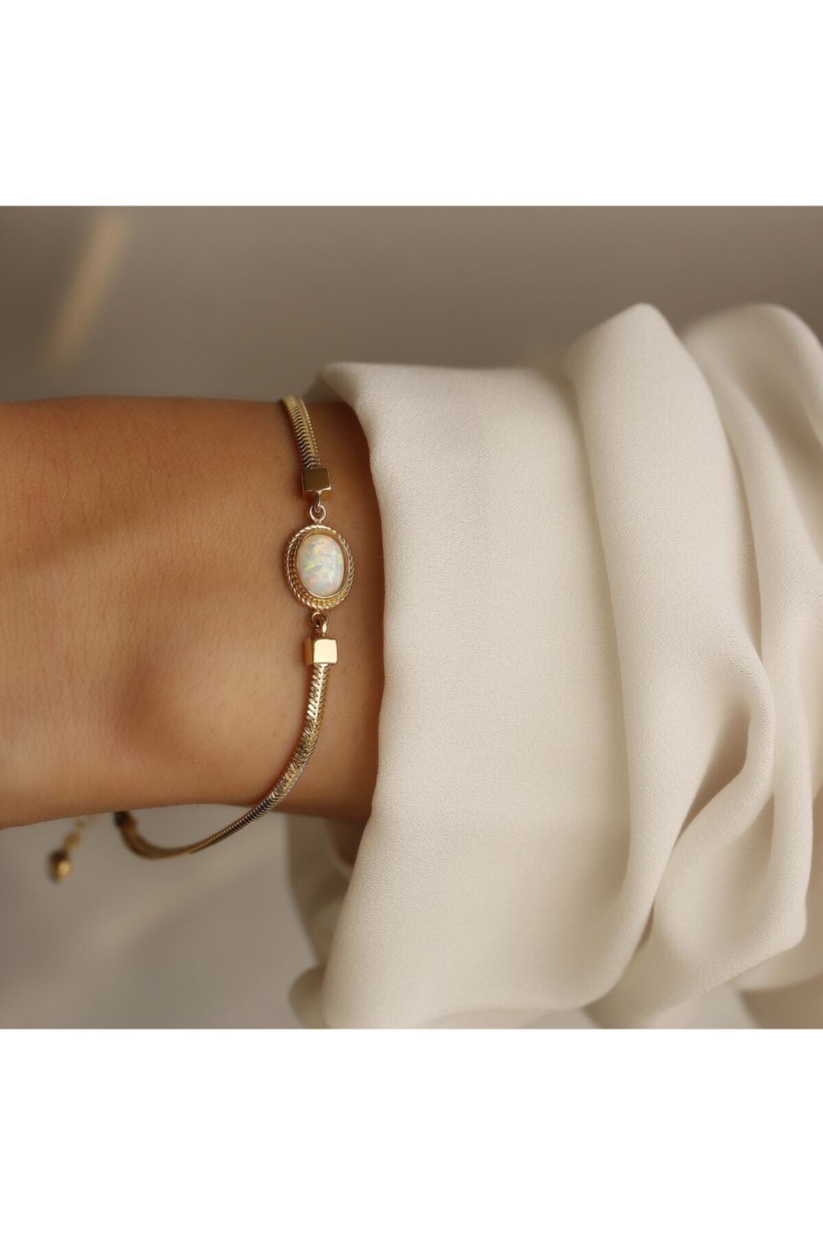 Safir Kuyumculuk Italyan Opal Altın Bileklik