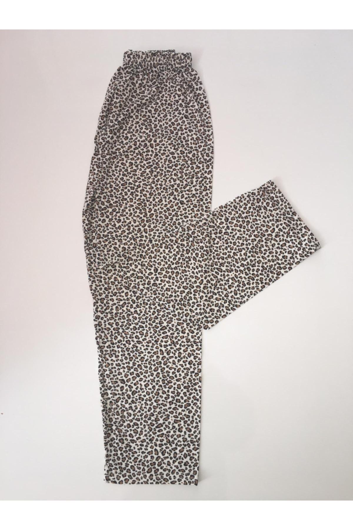 Pepa Kadın Leopar Desenli Pijama Takımı