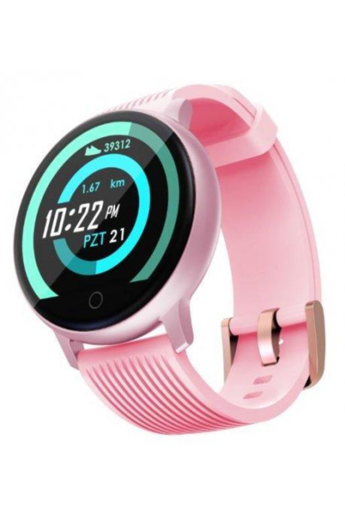 LENOVO Hw10h Bluetooth Smart Watch Akıllı Saat Smart - Pembe