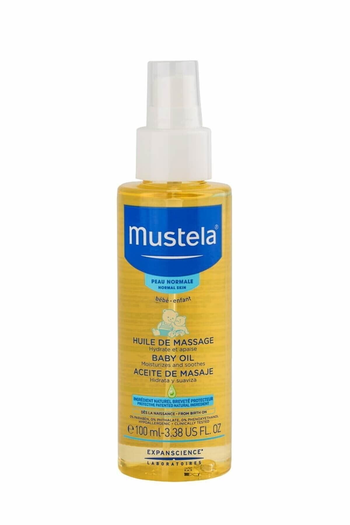 Mustela Massage Oil Bebek Masaj Yağı 100 ml