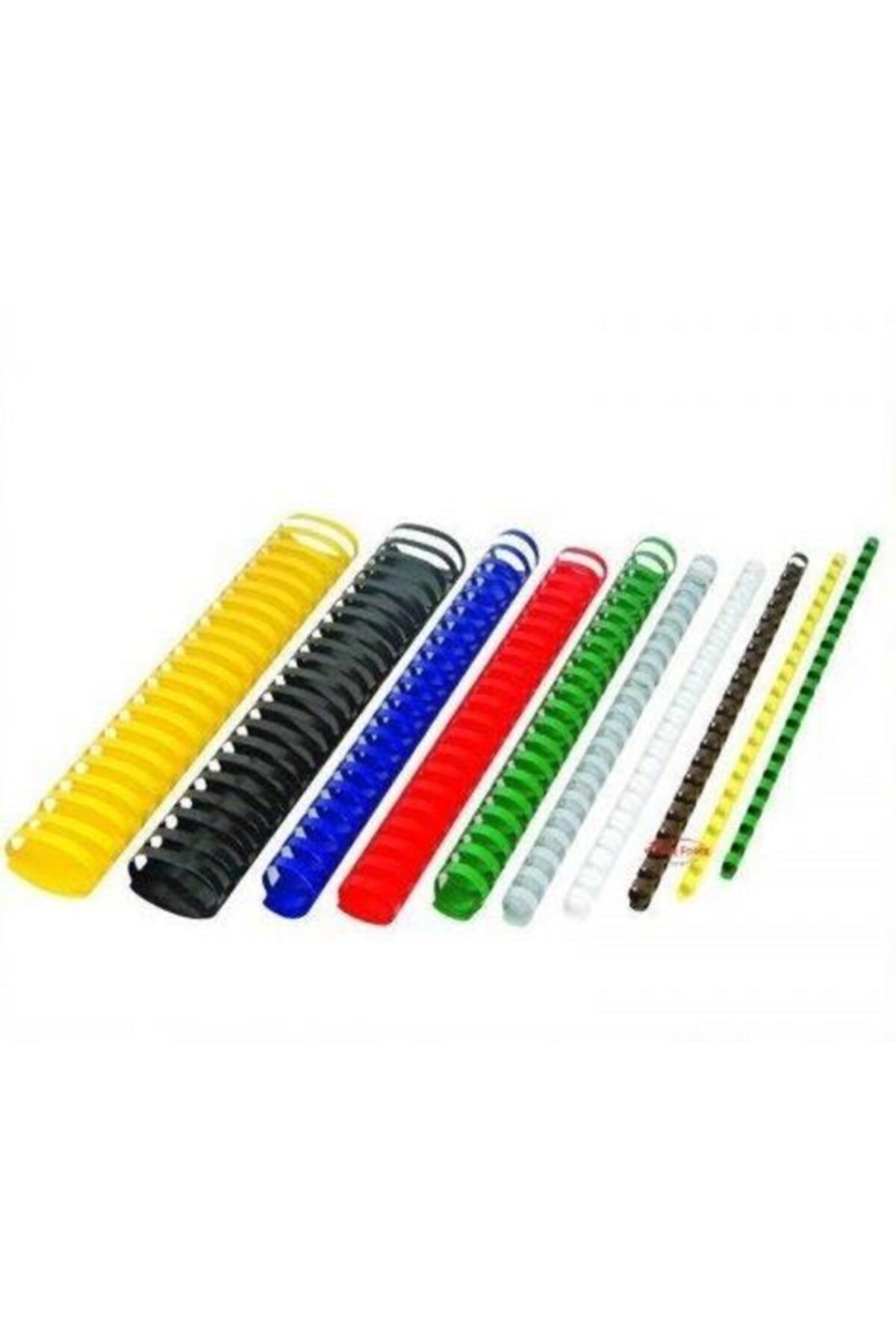 OFFICE FORCE 28 mm Kırmızı Plastik Spiral Cilt Malzemesi 50'li